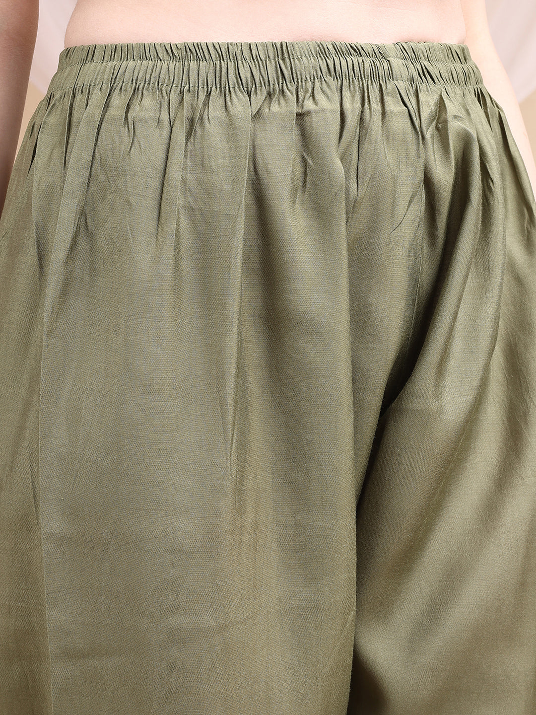 Embroidered Kurta with Pant & Printed Dupatta