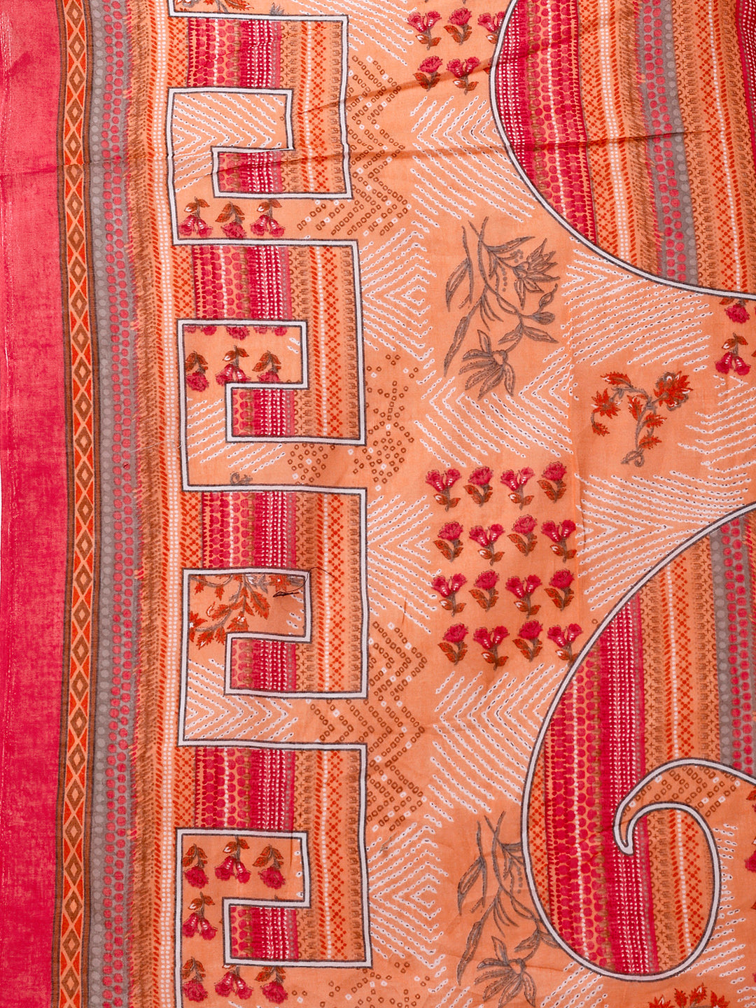 Embroidered and Floral Printed Kurta with pant & dupatta