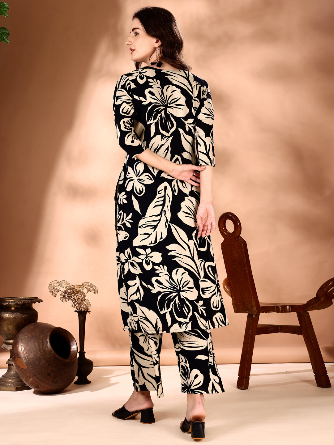 Botanical printed Co ords Set