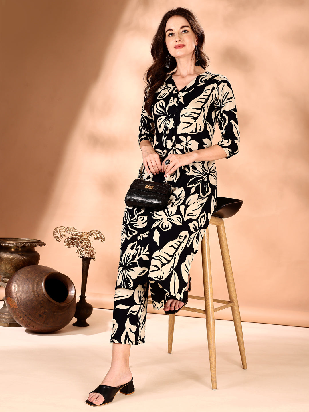 Botanical printed Co ords Set