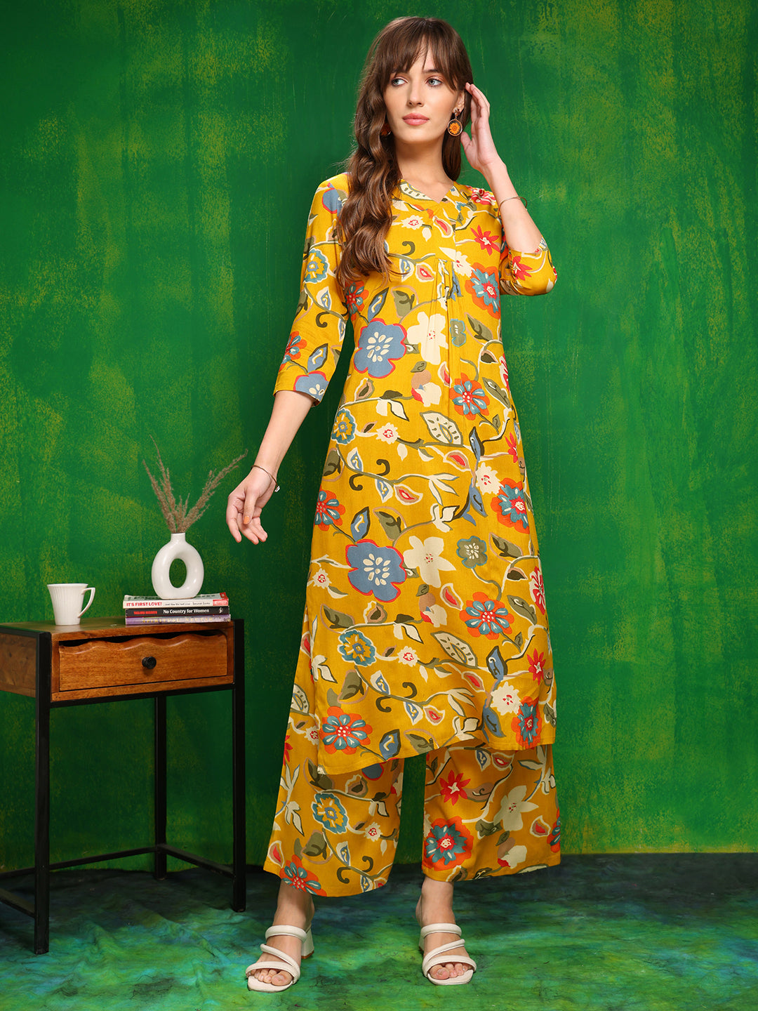 Botanical printed Co ords Set