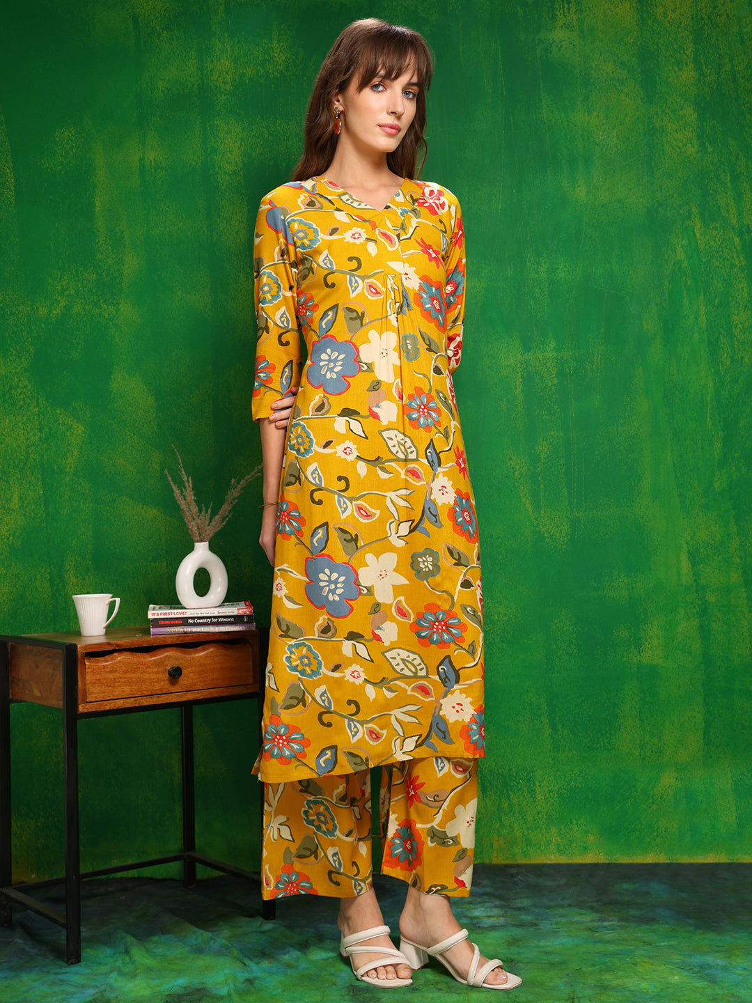 Botanical printed Co ords Set