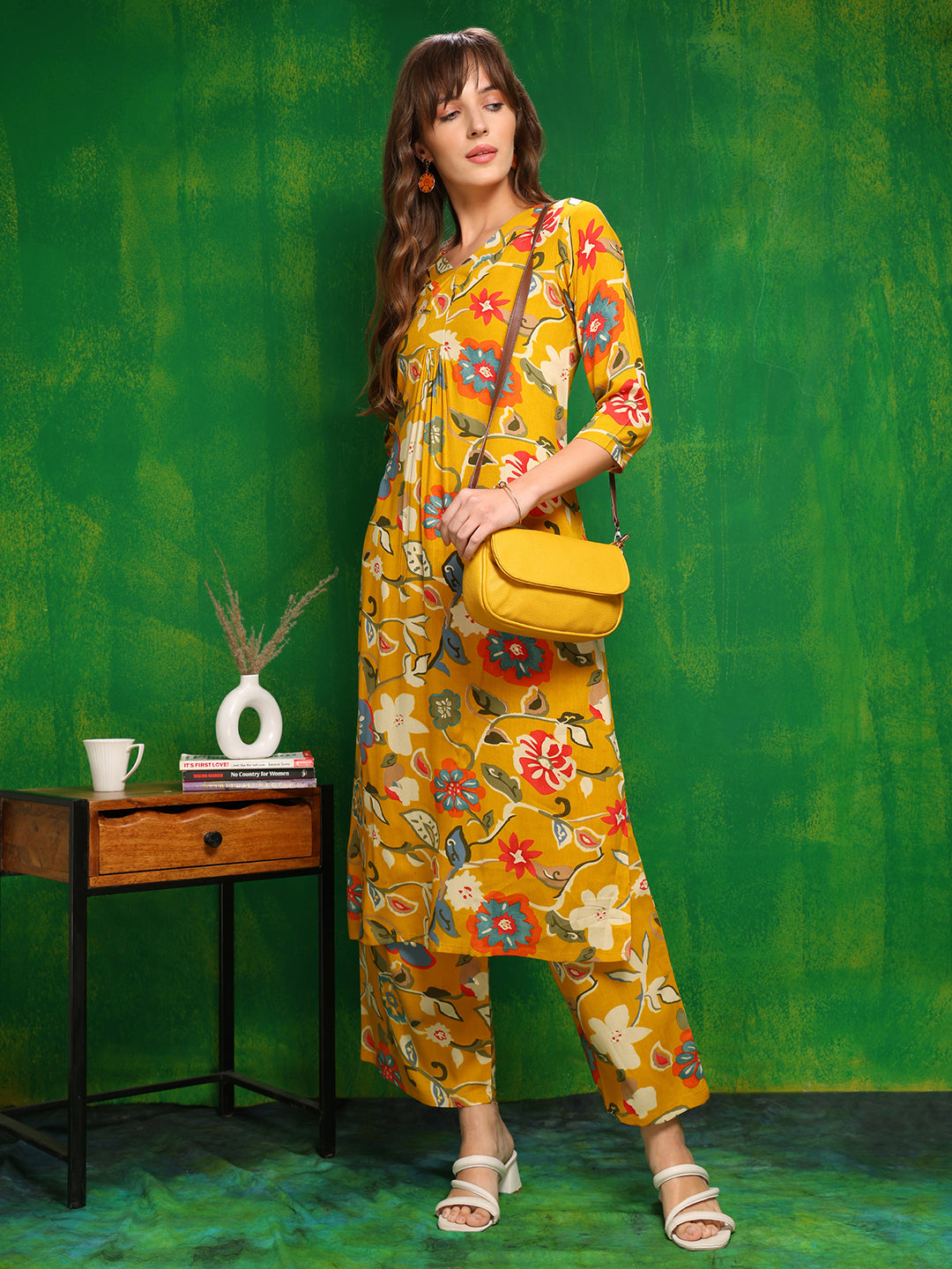 Botanical printed Co ords Set