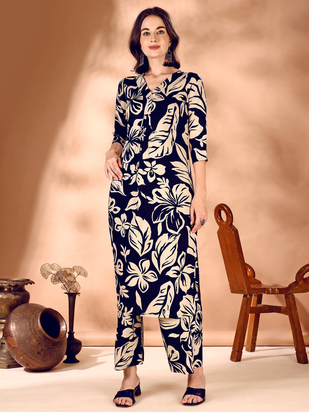 Botanical printed Co ords Set