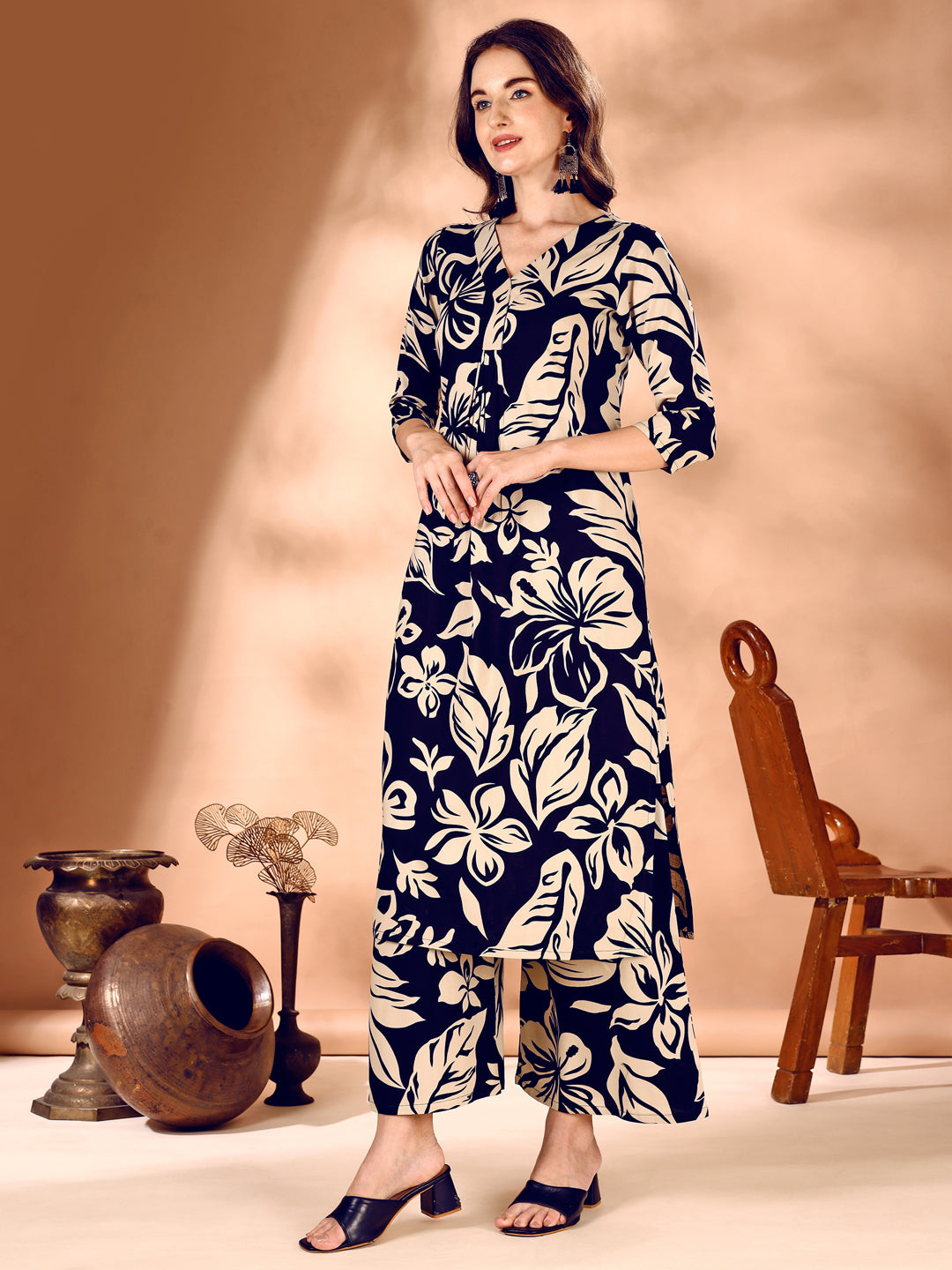 Botanical printed Co ords Set