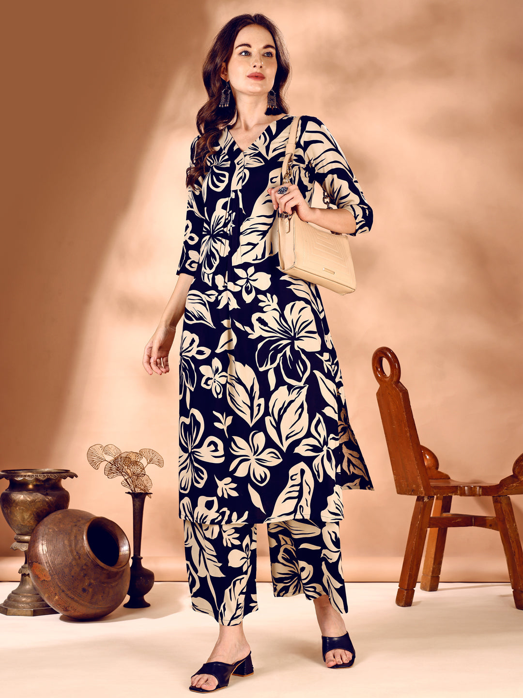 Botanical printed Co ords Set