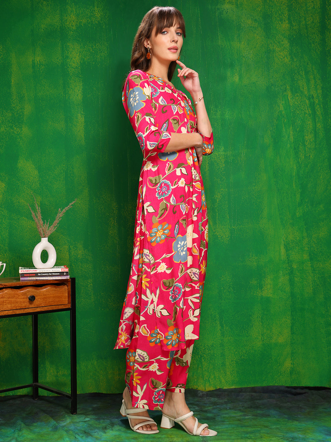 Botanical printed Co ords Set