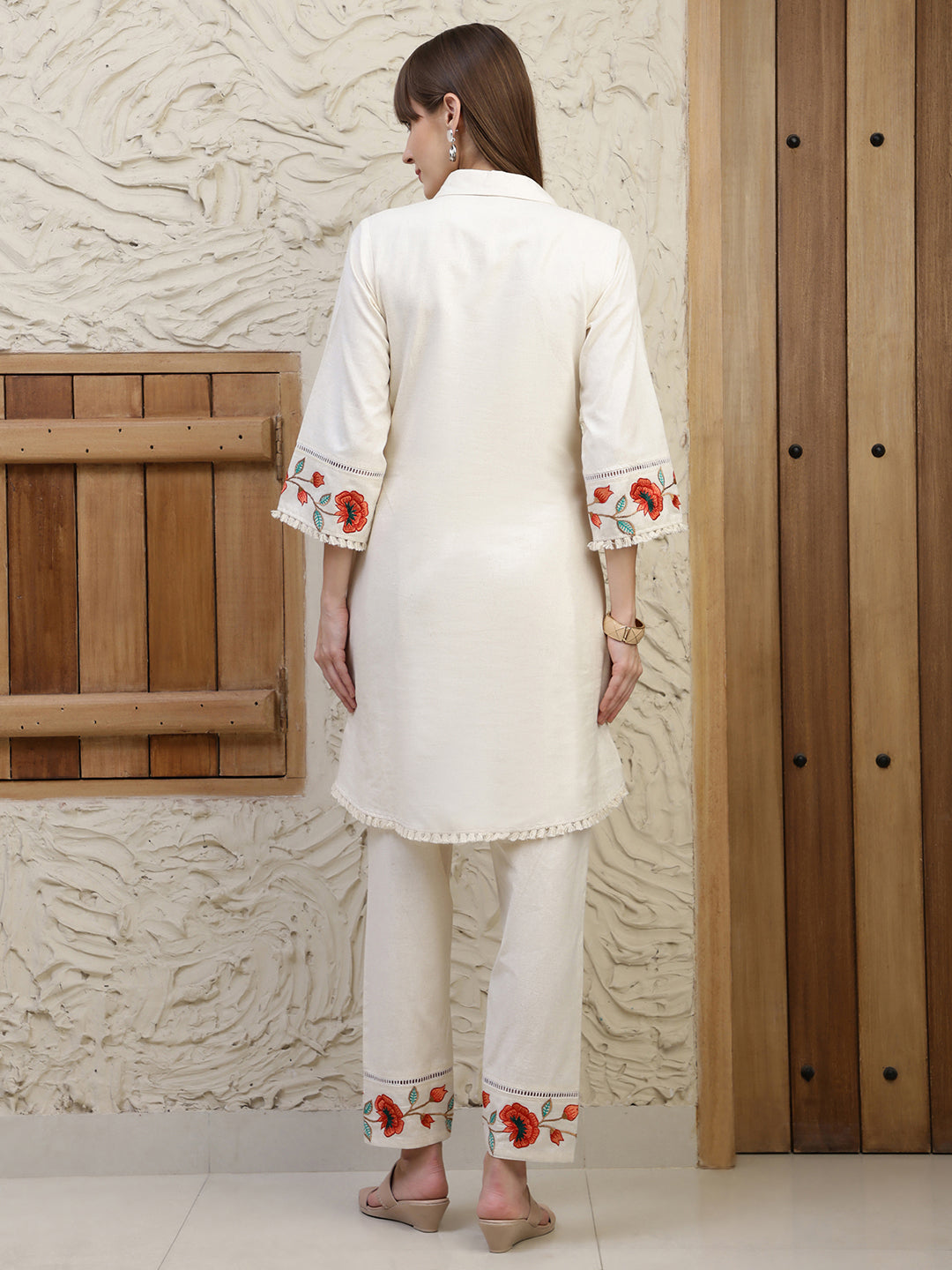 Placement Embroidered Co ords