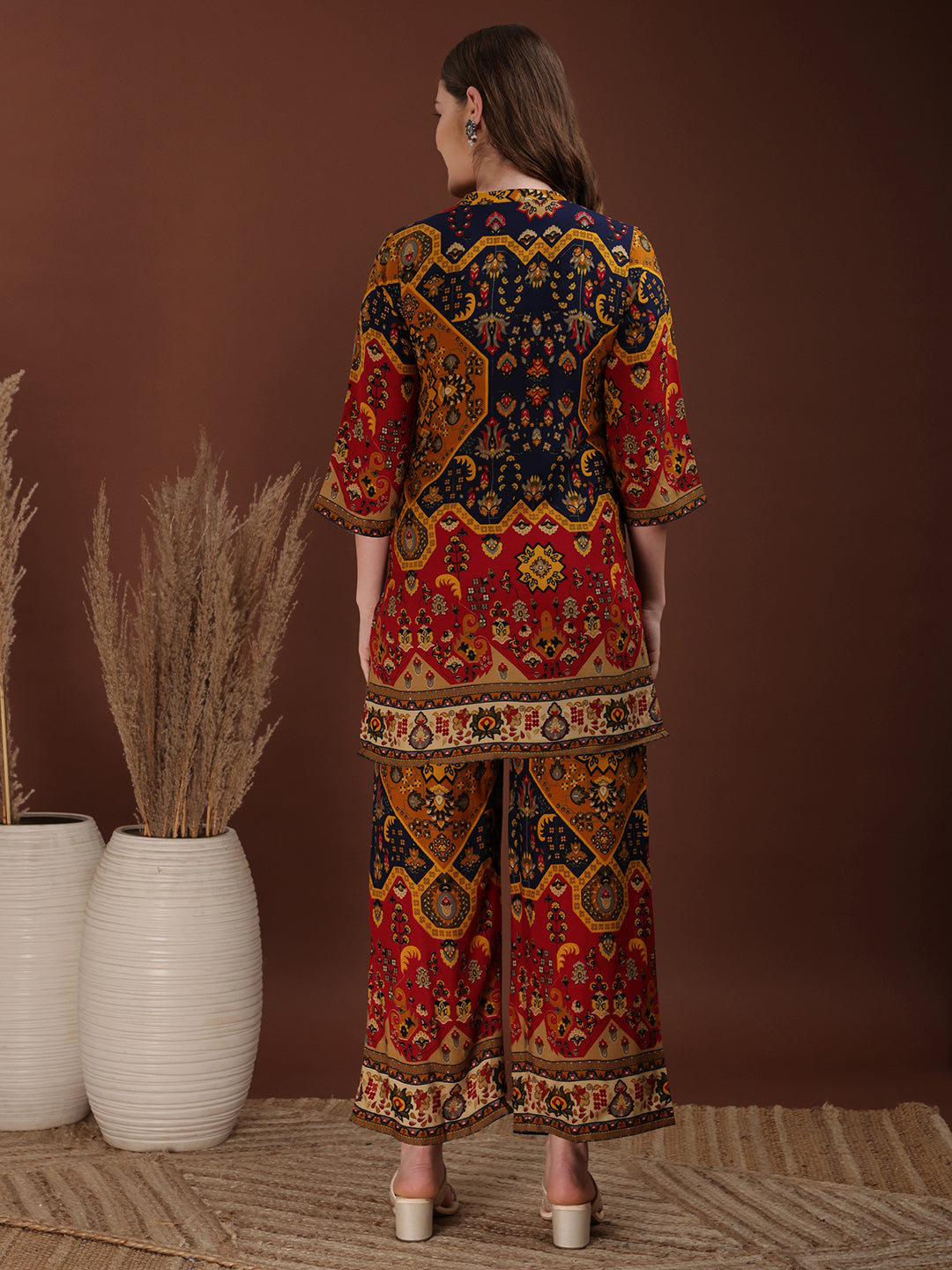 Floral & Geometrical Printed Co-ords