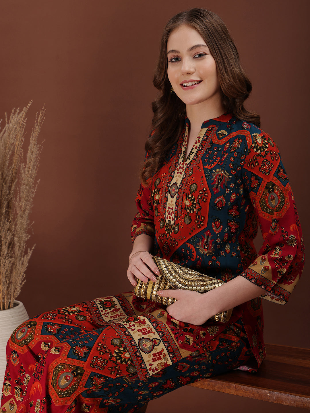 Floral & Geometrical Printed Co-ords