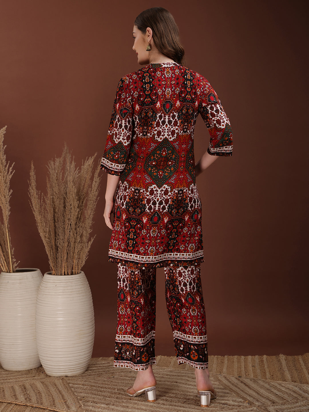 Floral & Geometrical Printed Co-ords
