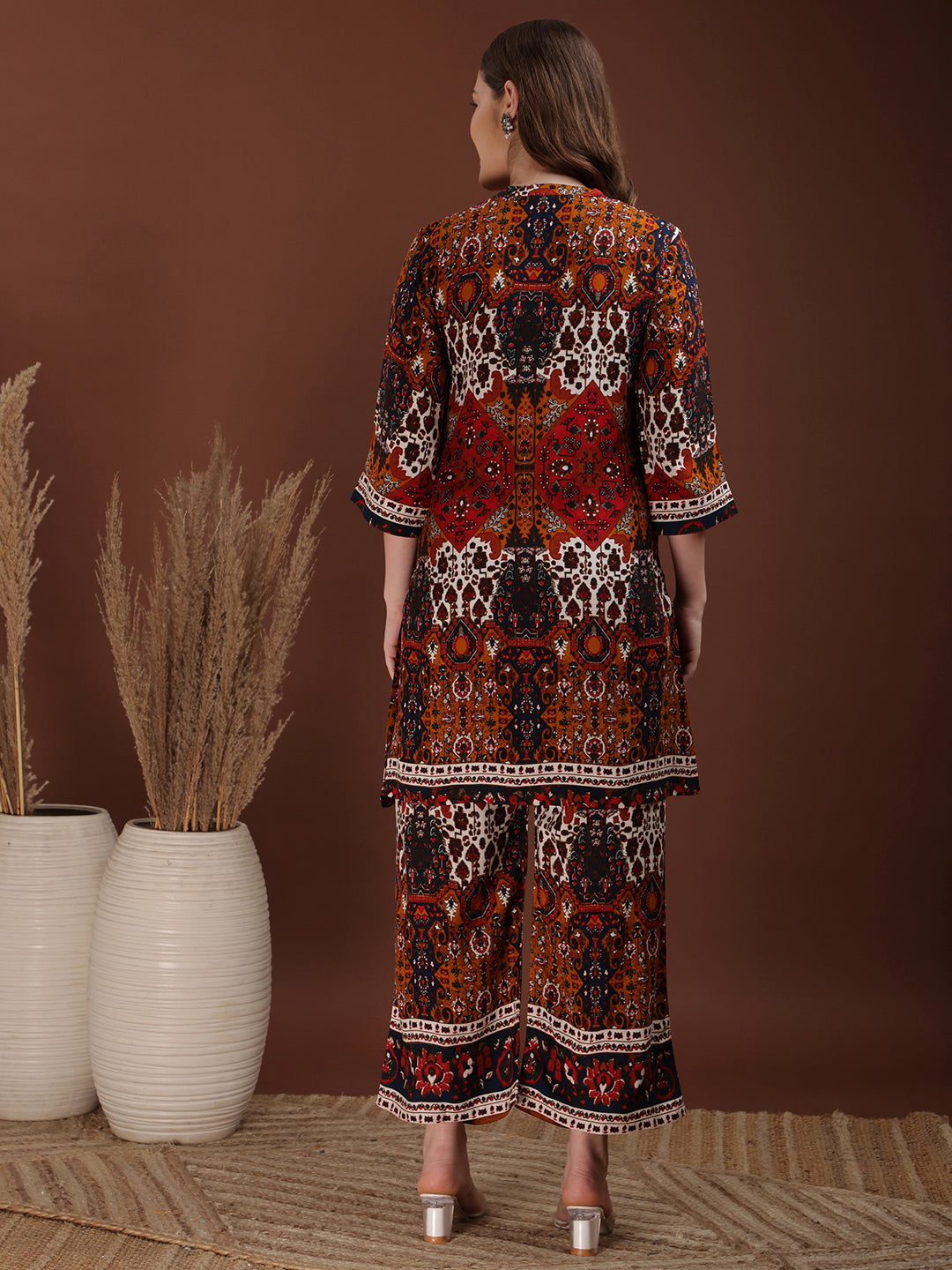 Floral & Geometrical Printed Co-ords