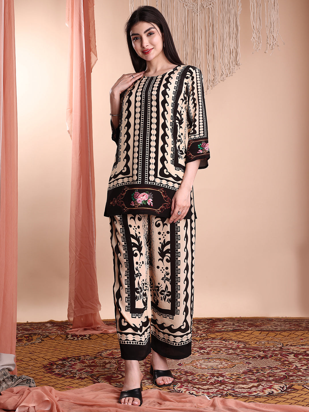 Floral & Geometric Printed Co-ords