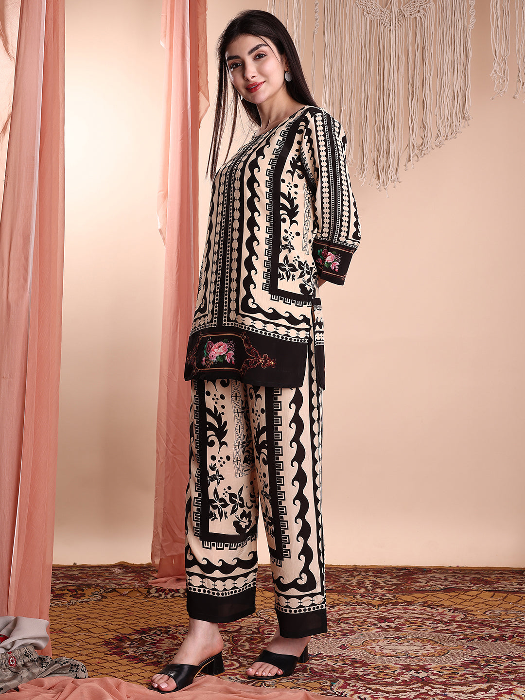 Floral & Geometric Printed Co-ords