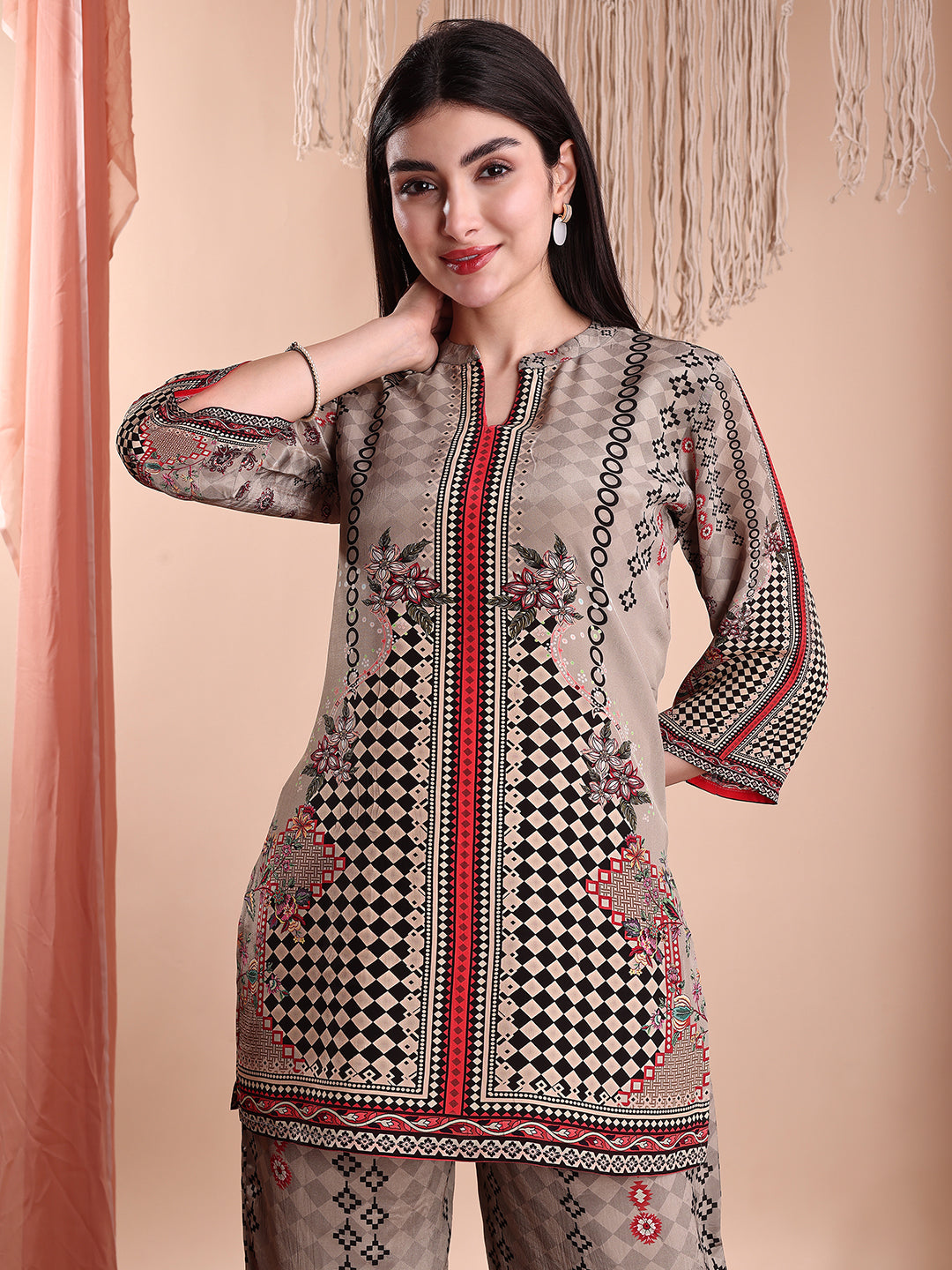 Floral & Geometric Printed Co-ords