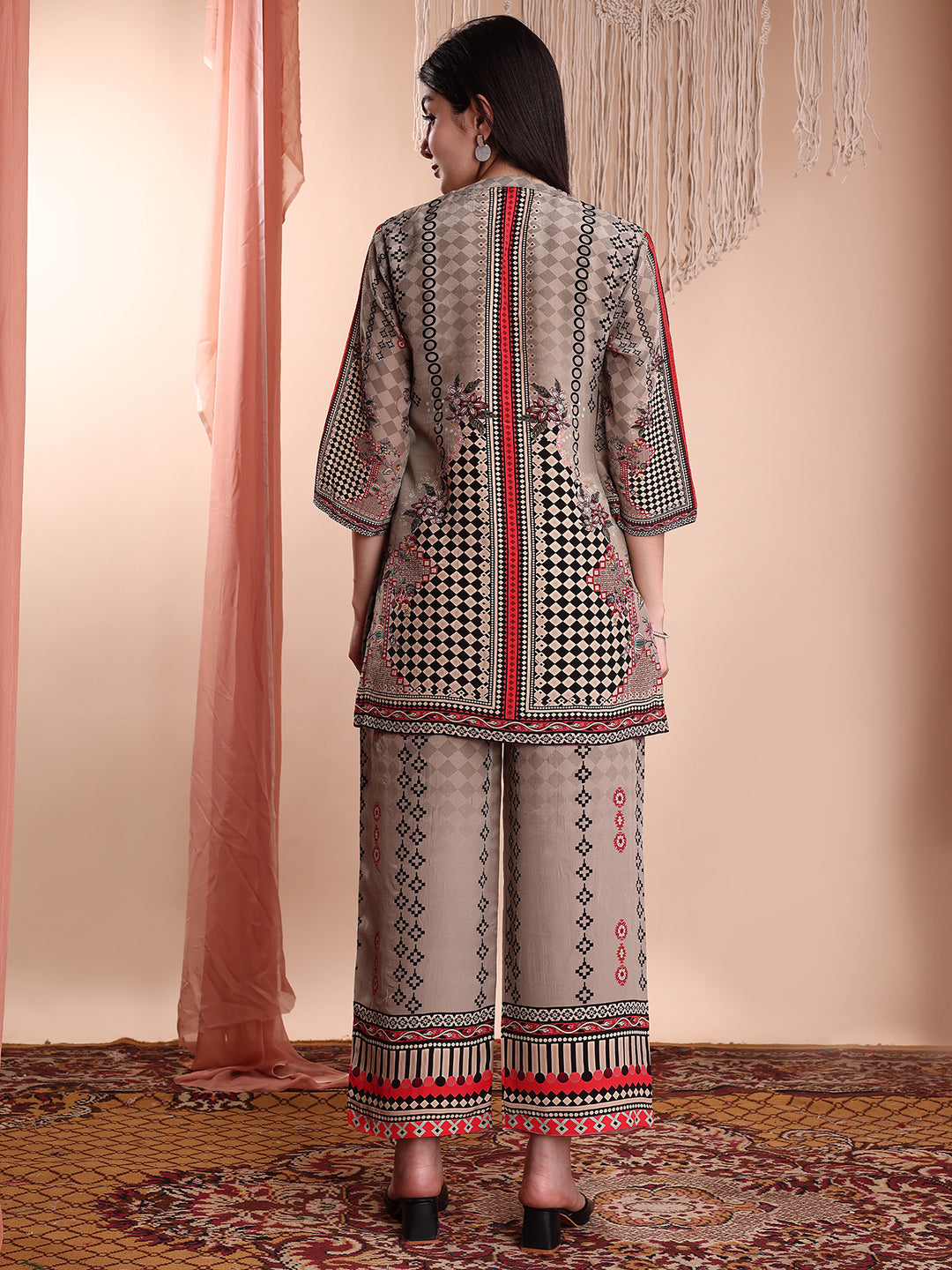 Floral & Geometric Printed Co-ords