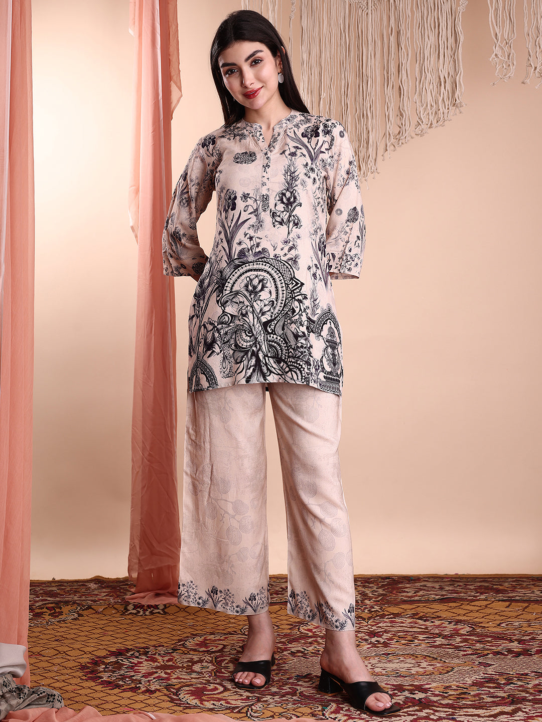 Floral & Paisley Printed Co-ords