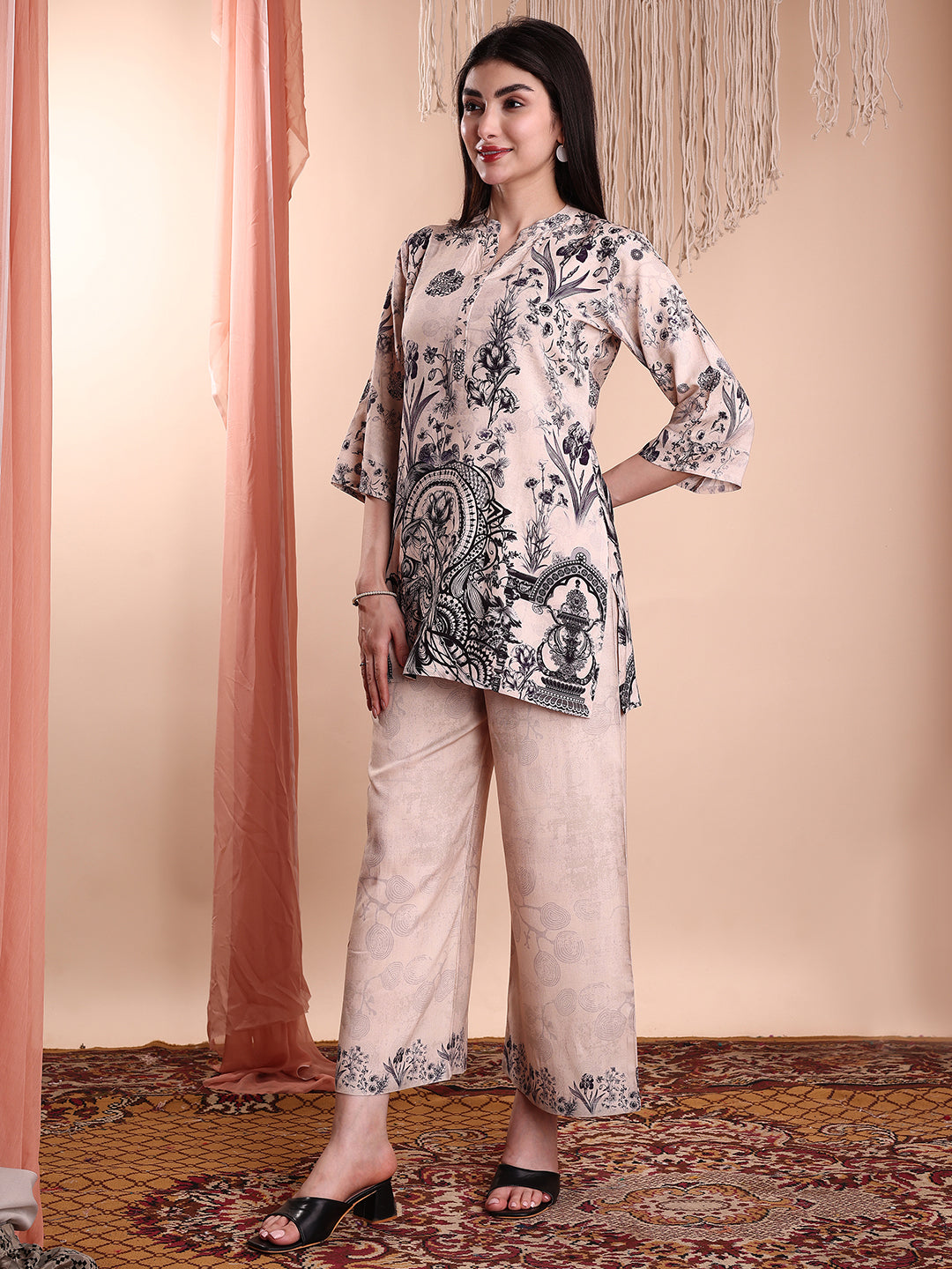 Floral & Paisley Printed Co-ords