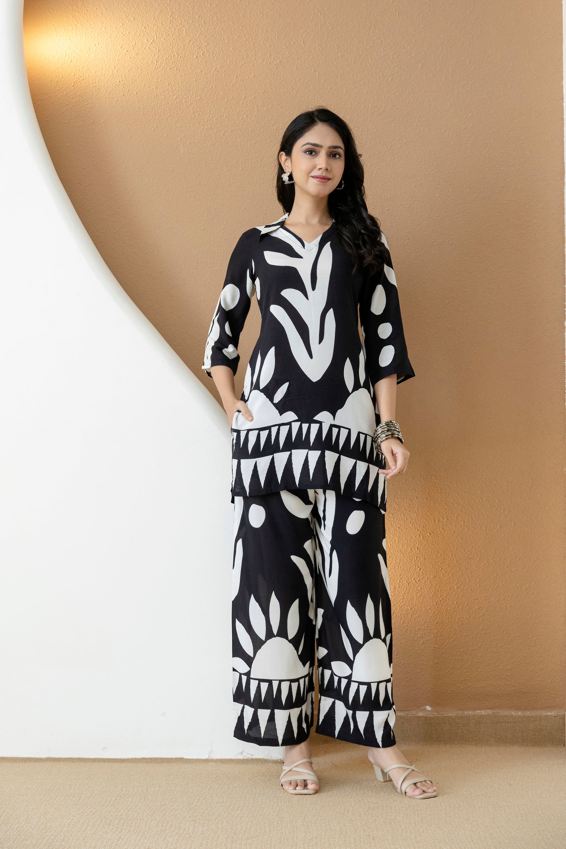 Abstract Printed Co-ords