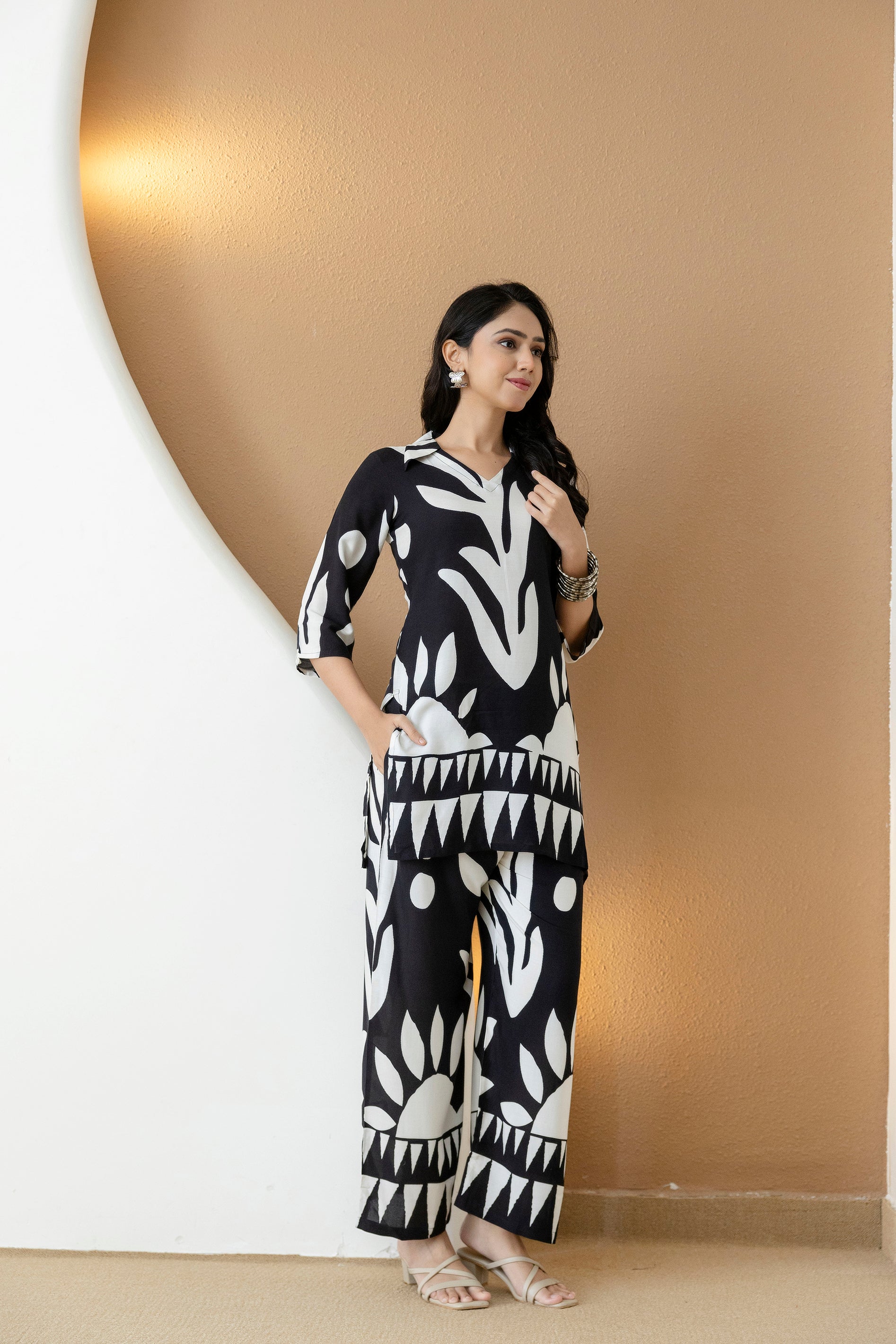 Abstract Printed Co-ords