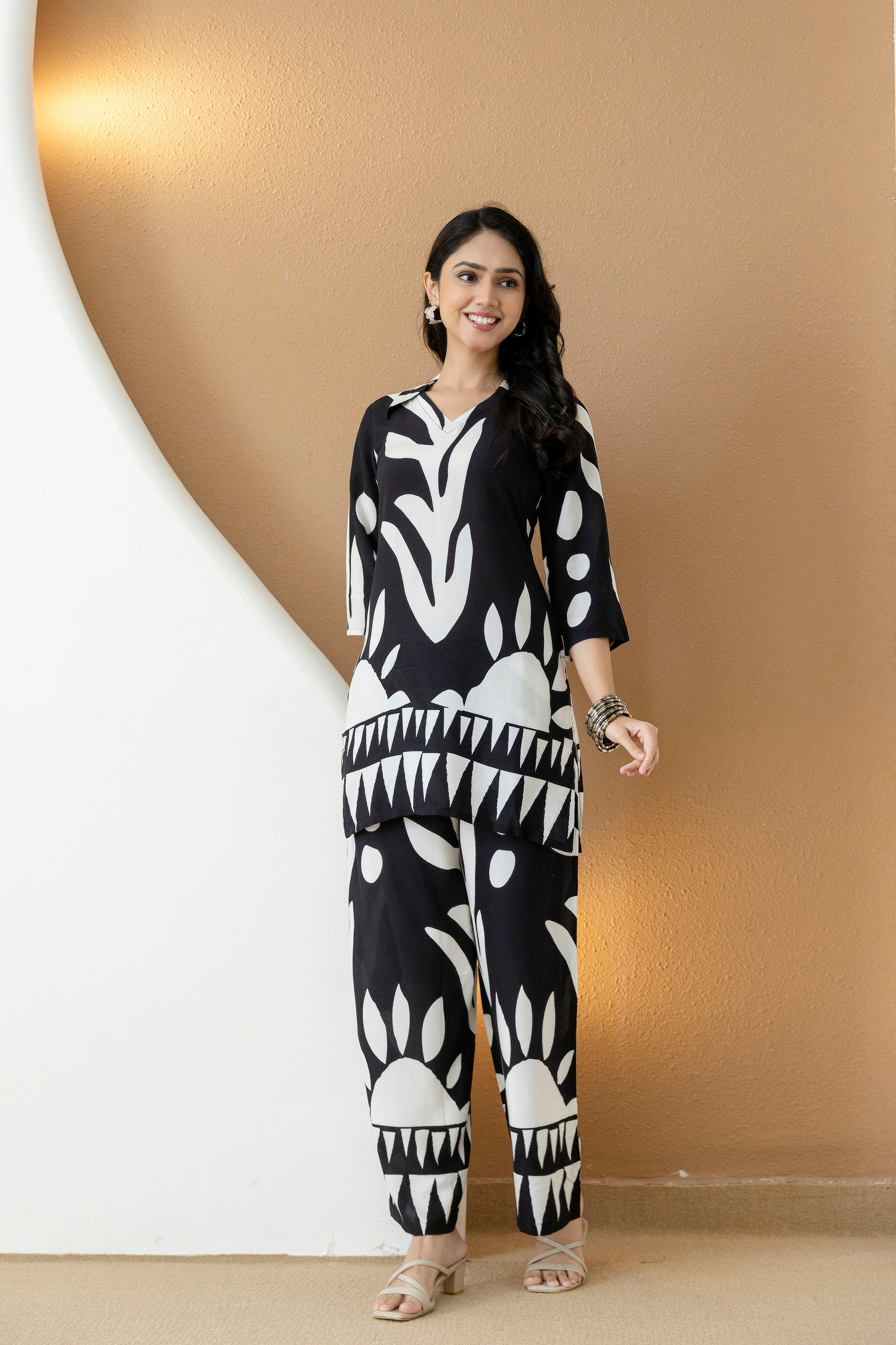 Abstract Printed Co-ords