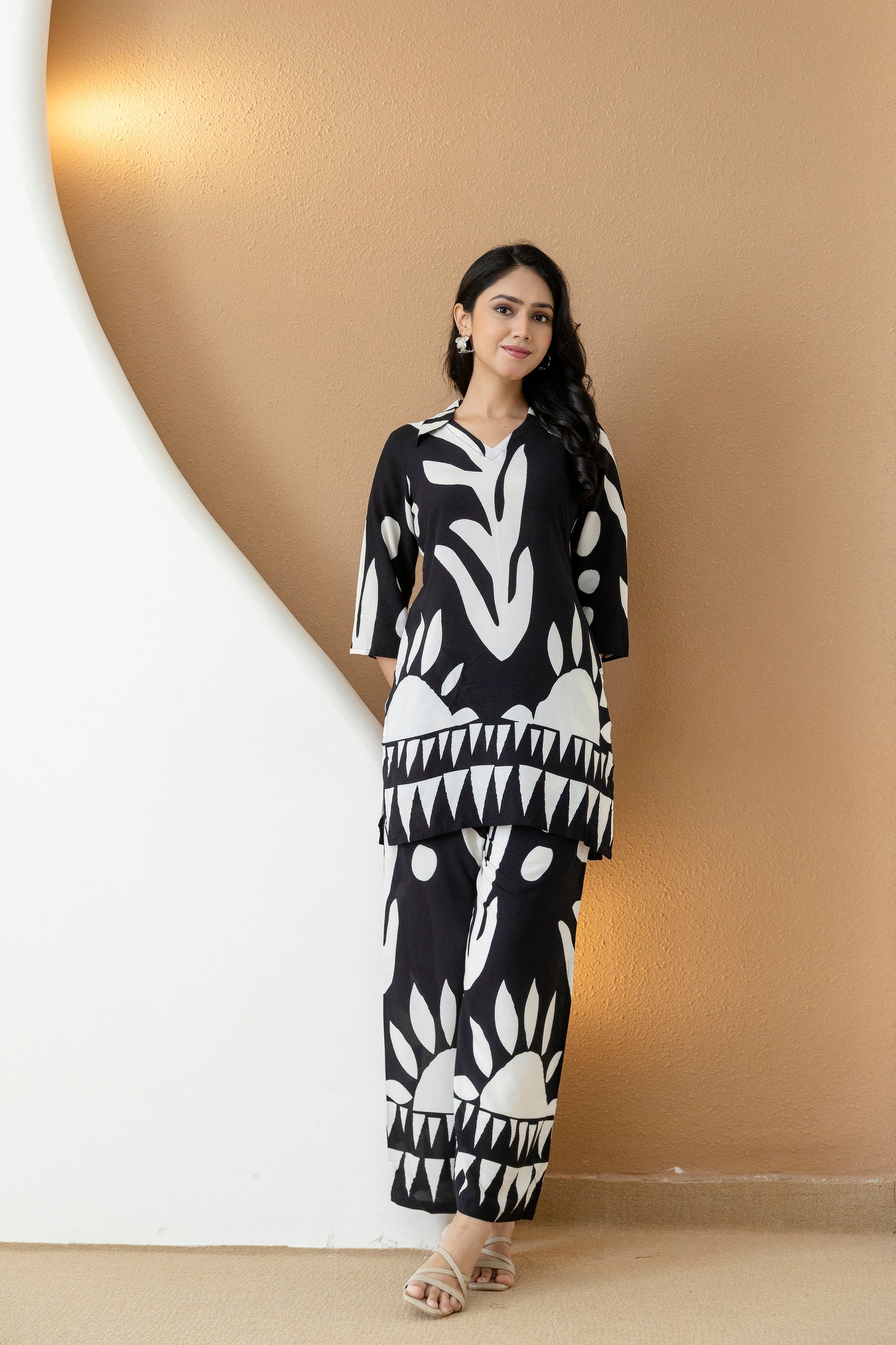 Abstract Printed Co-ords