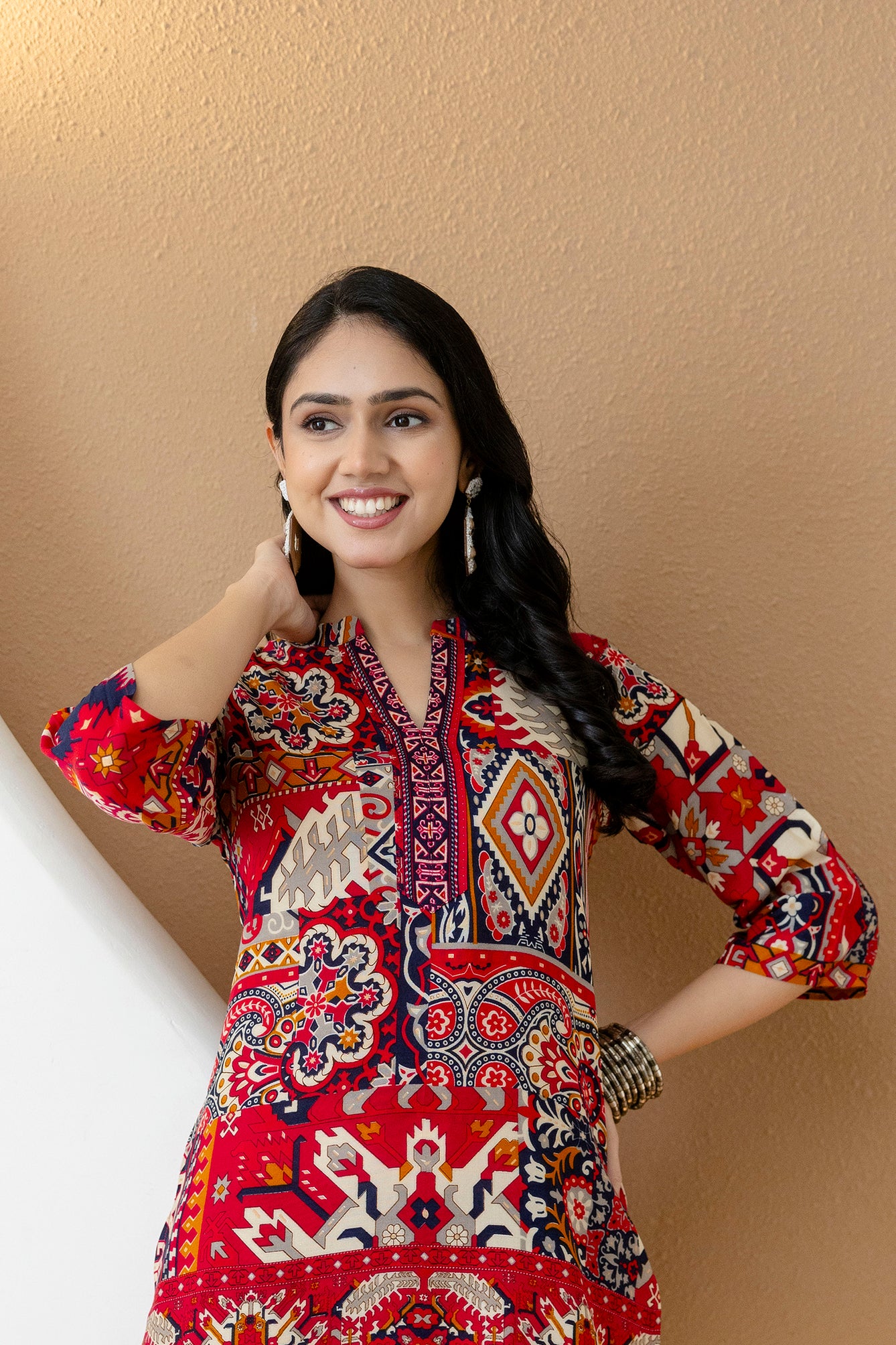 Boho printed co-ord set