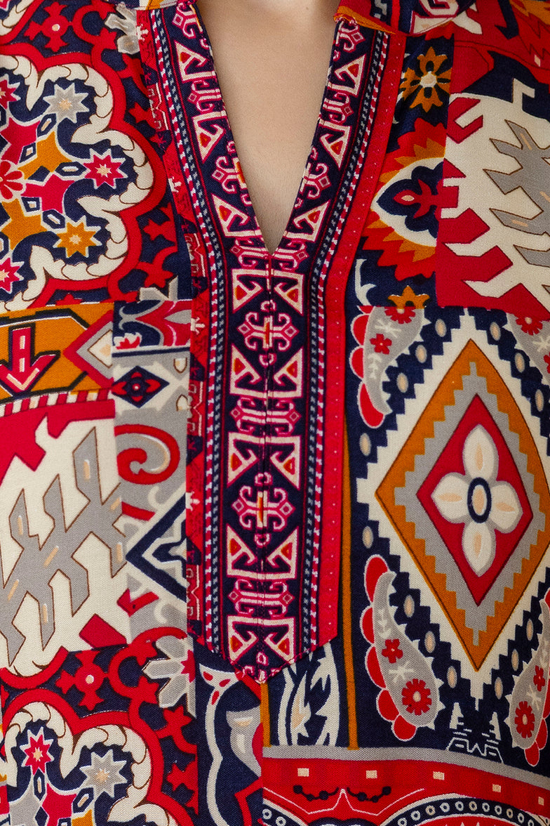 Boho printed co-ord set