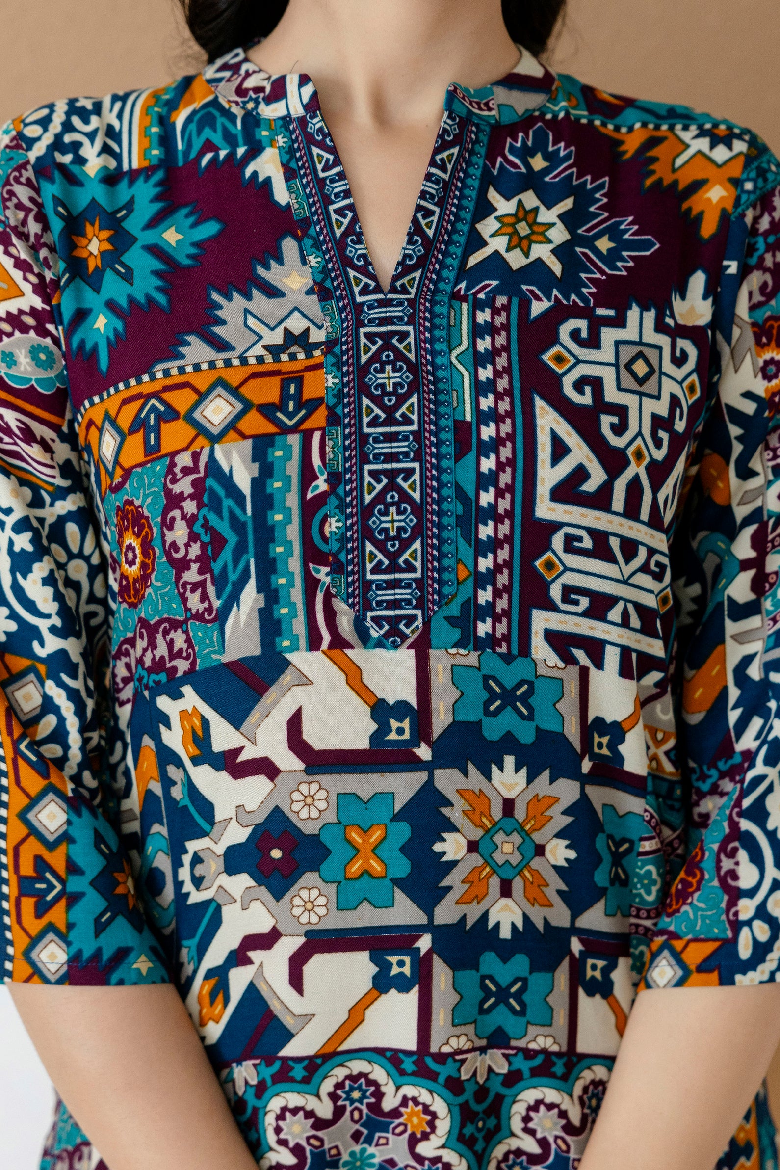 Boho printed co-ord set