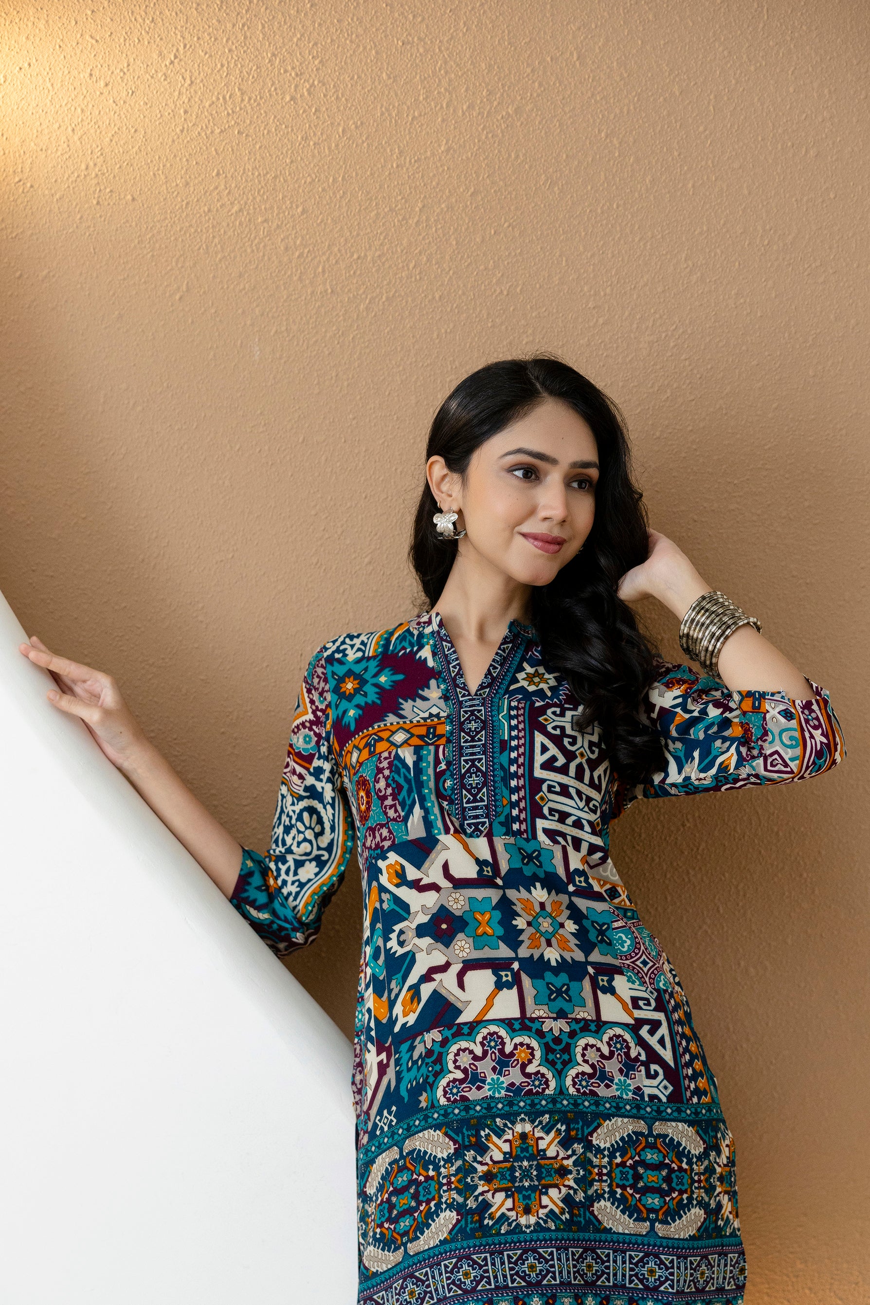 Boho printed co-ord set