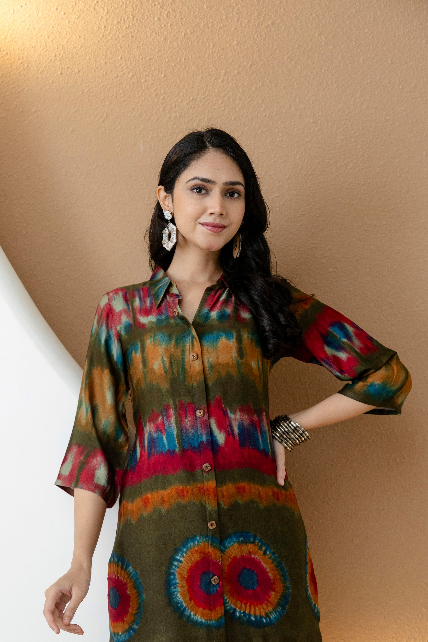 Vibrant Ethnic Co-ord Set