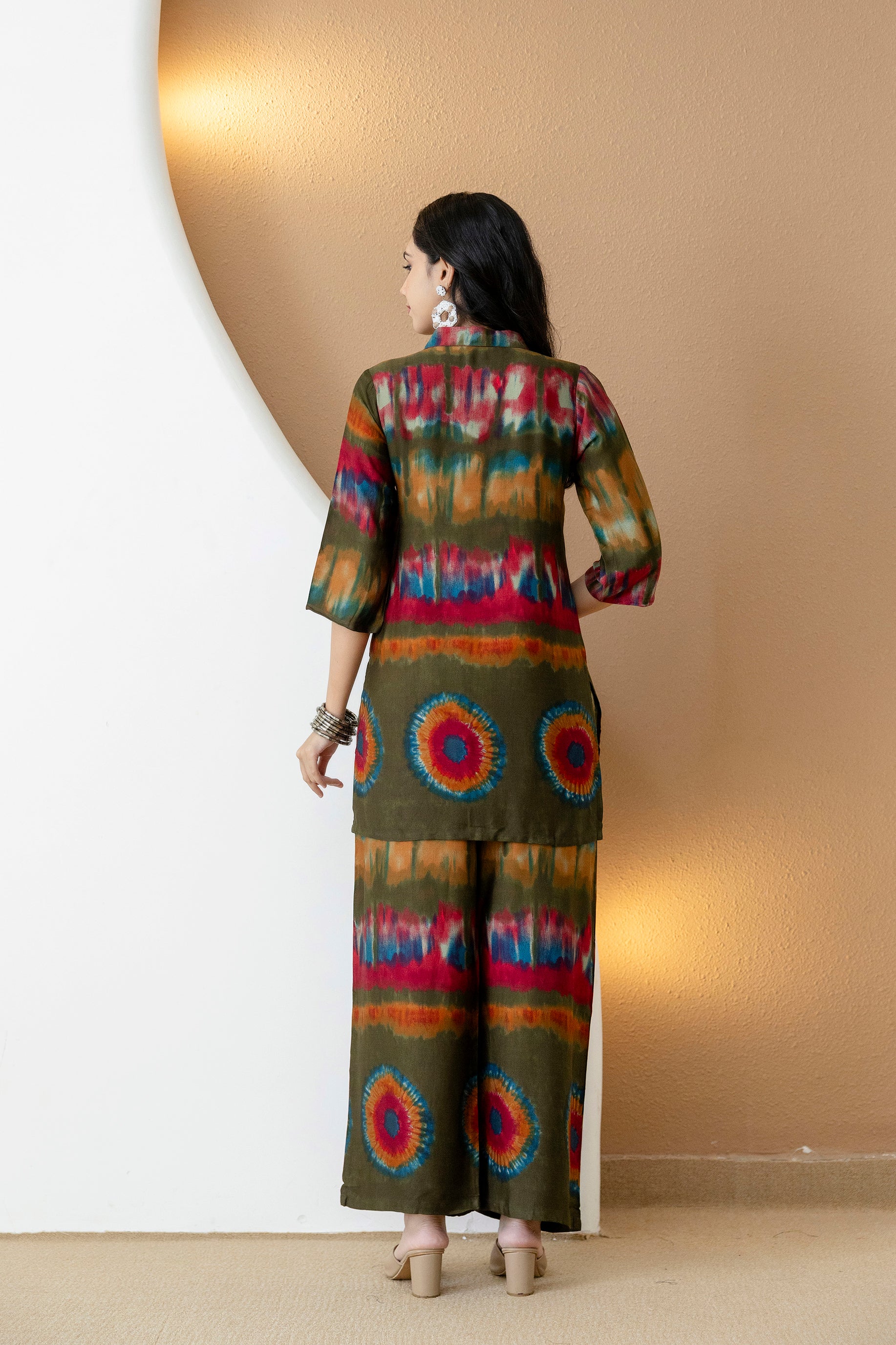 Vibrant Ethnic Co-ord Set