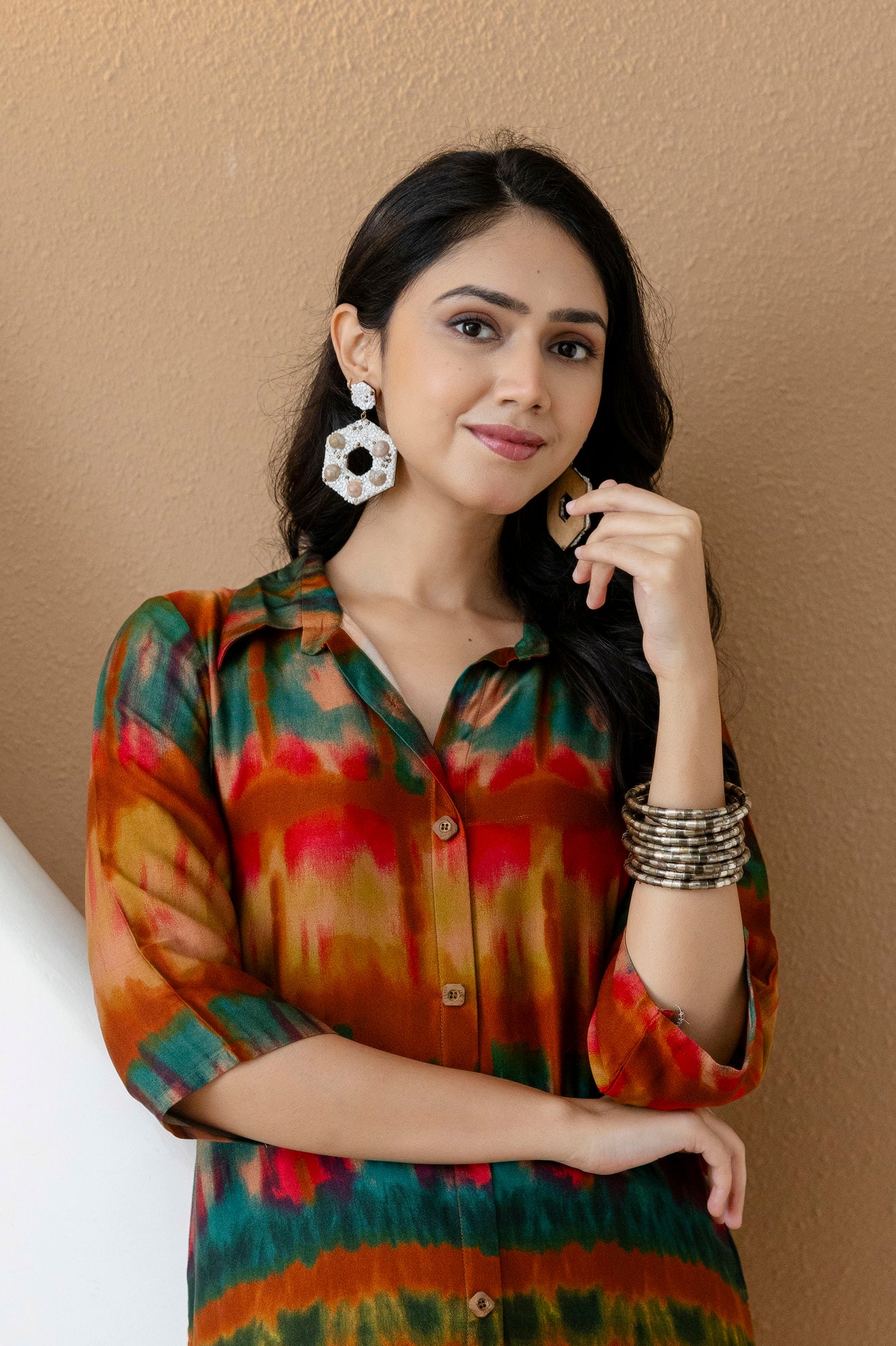 Vibrant Ethnic Co-ord Set