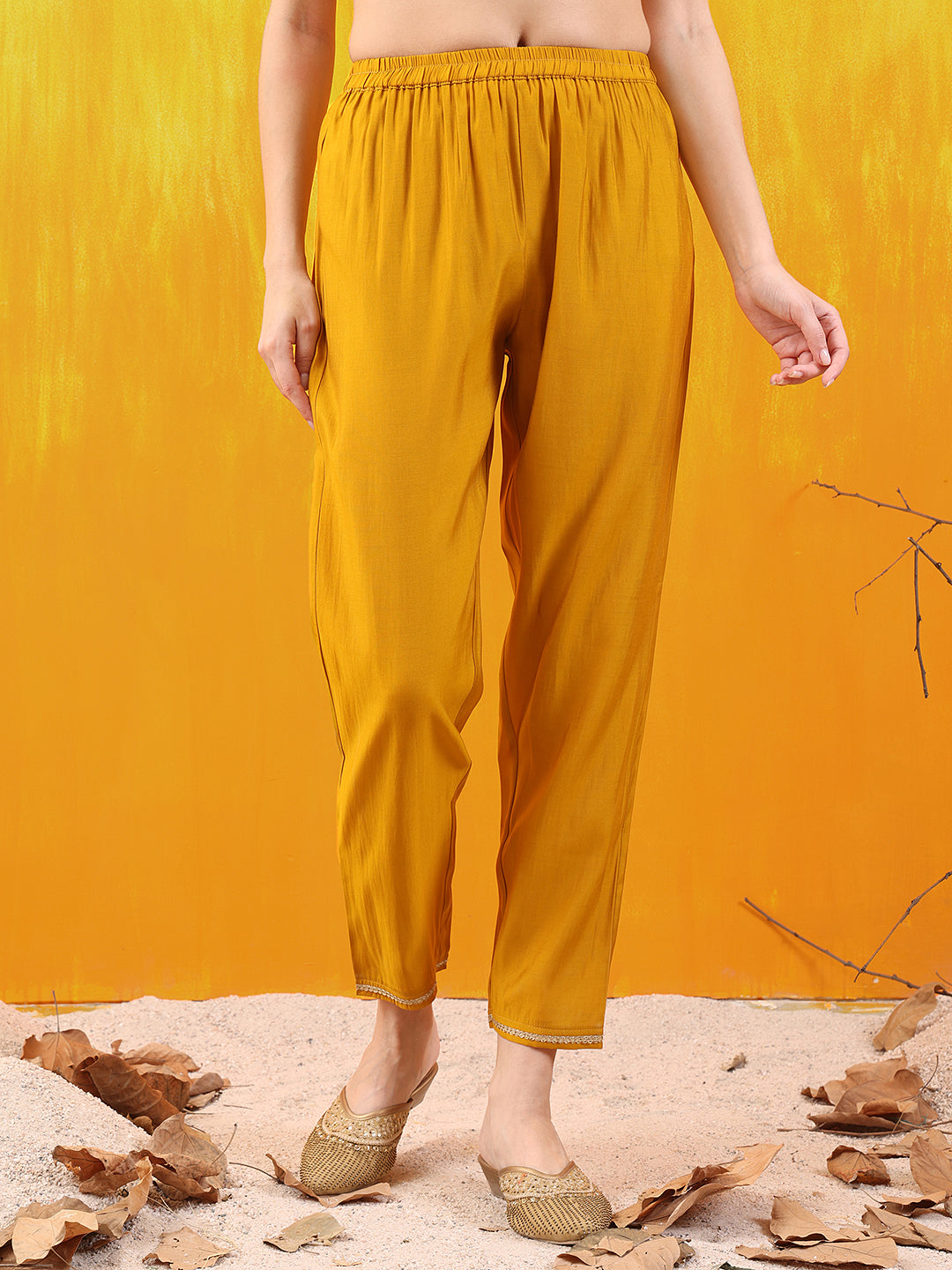 Sequined Embroidered & Applique Patch Kurta with Pant & printed Dupatta