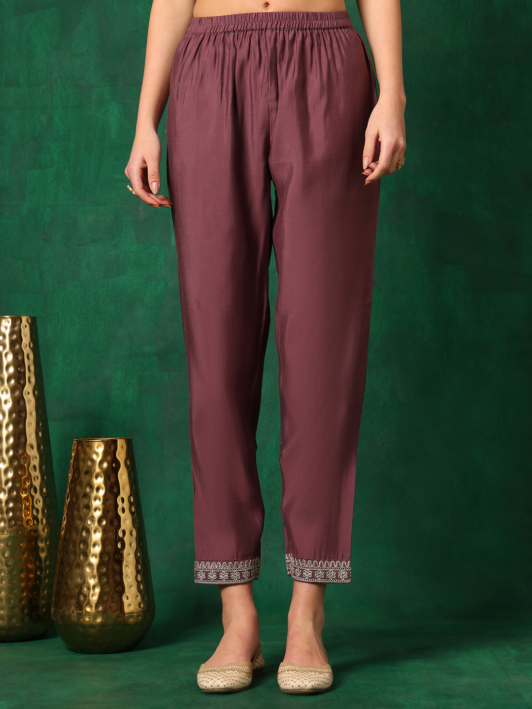 Sequined Embroidered Kurta with Pant & printed Dupatta