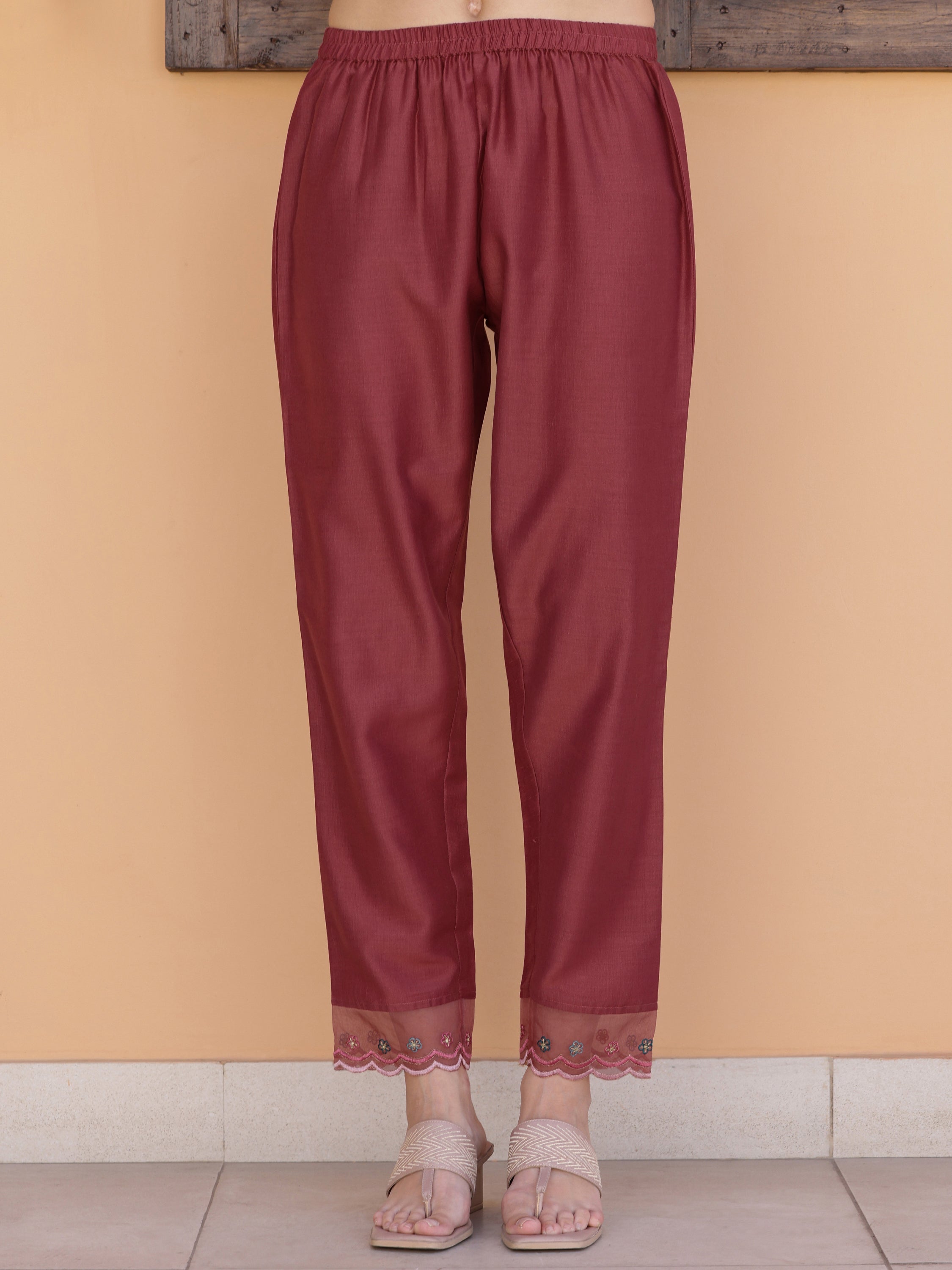 Aline Embroidered Kurta with Pant & Embroidered Dupatta