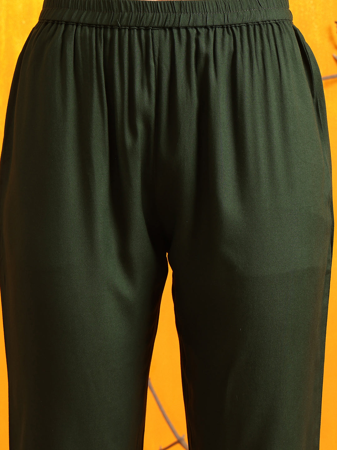 Embroidered Kurta with Pant & Dupatta