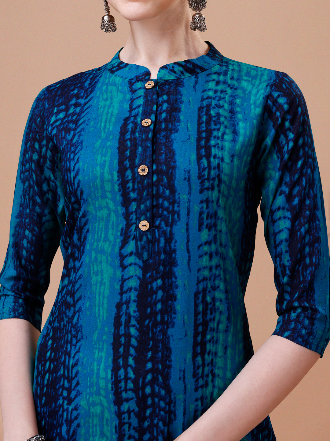 Shibori printed Casual wear Kurta