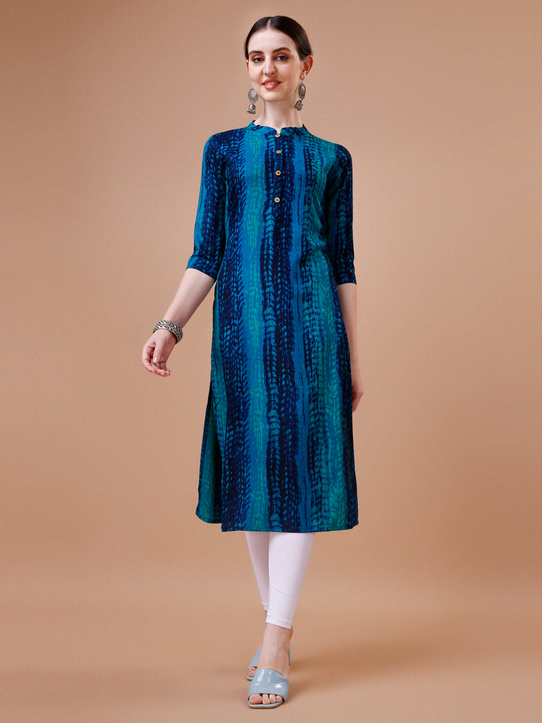 Shibori printed Casual wear Kurta