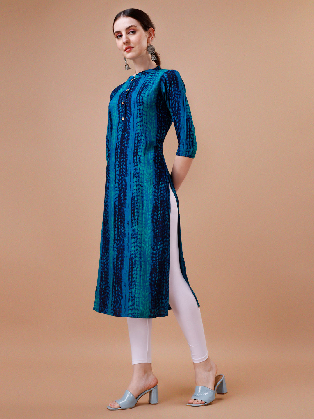 Shibori printed Casual wear Kurta