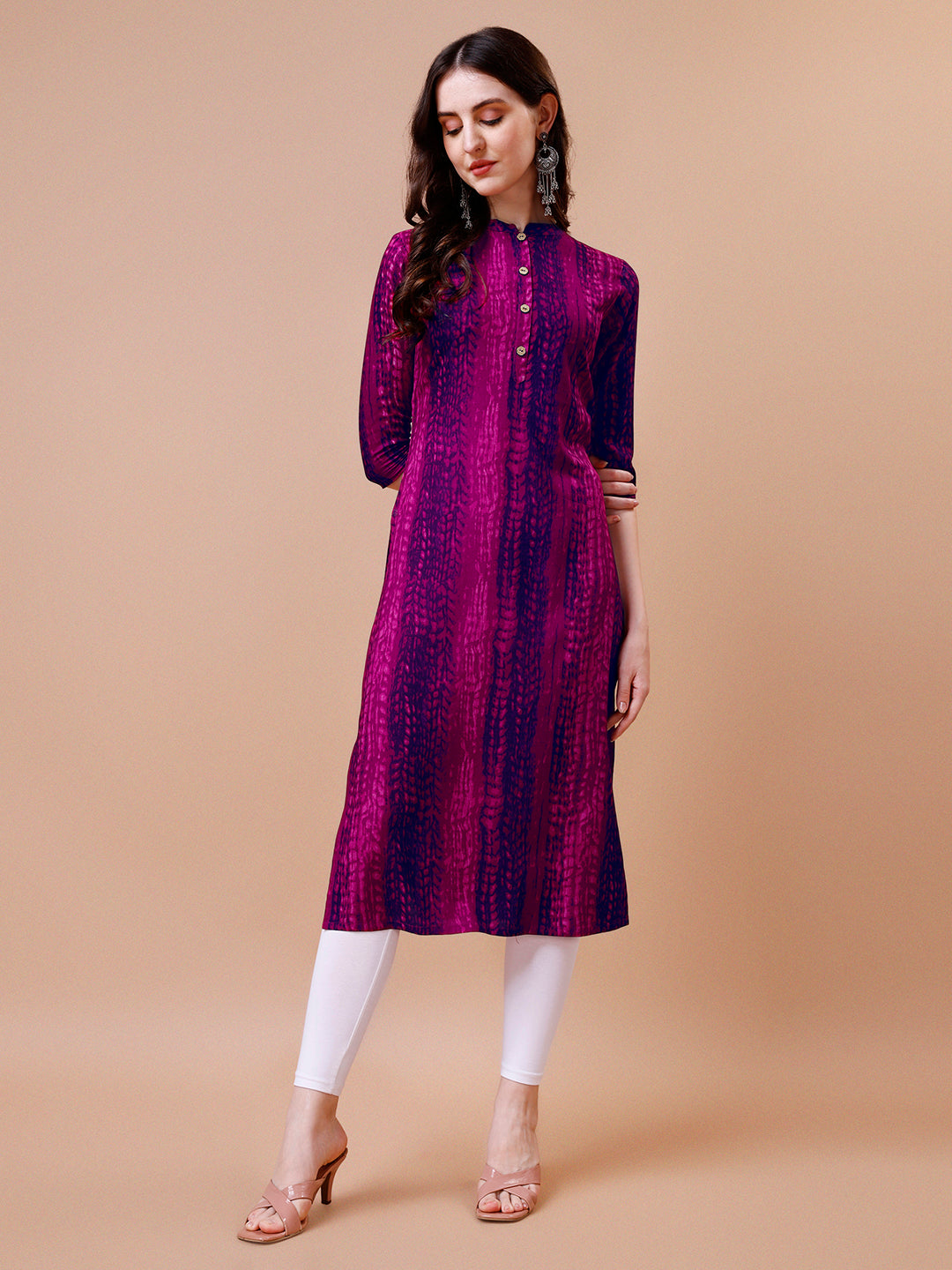 Shibori printed Casual wear Kurta