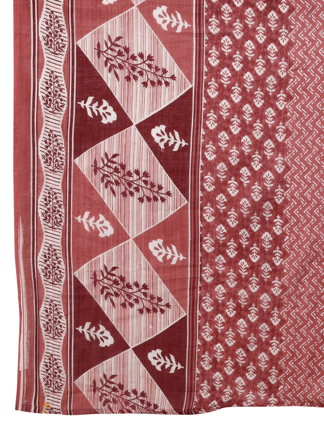 Embroidered & Printed Kurta with Pant & Dupatta