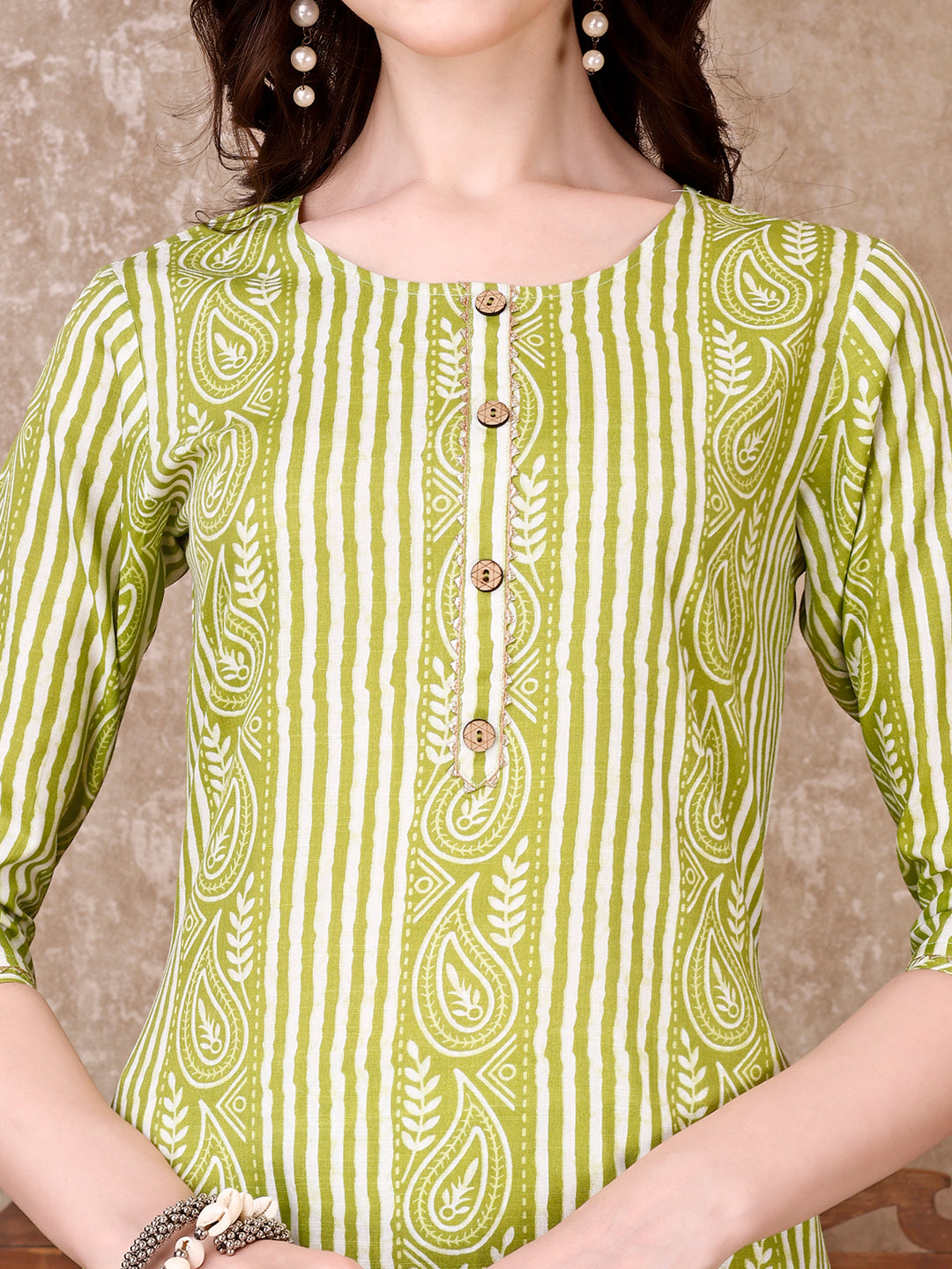 Printed Kurta With printed Pant & Dupatta