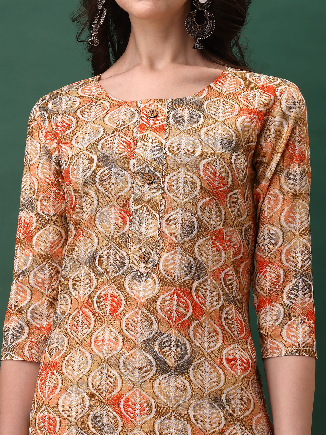 Floral Printed Kurta with pant & dupatta