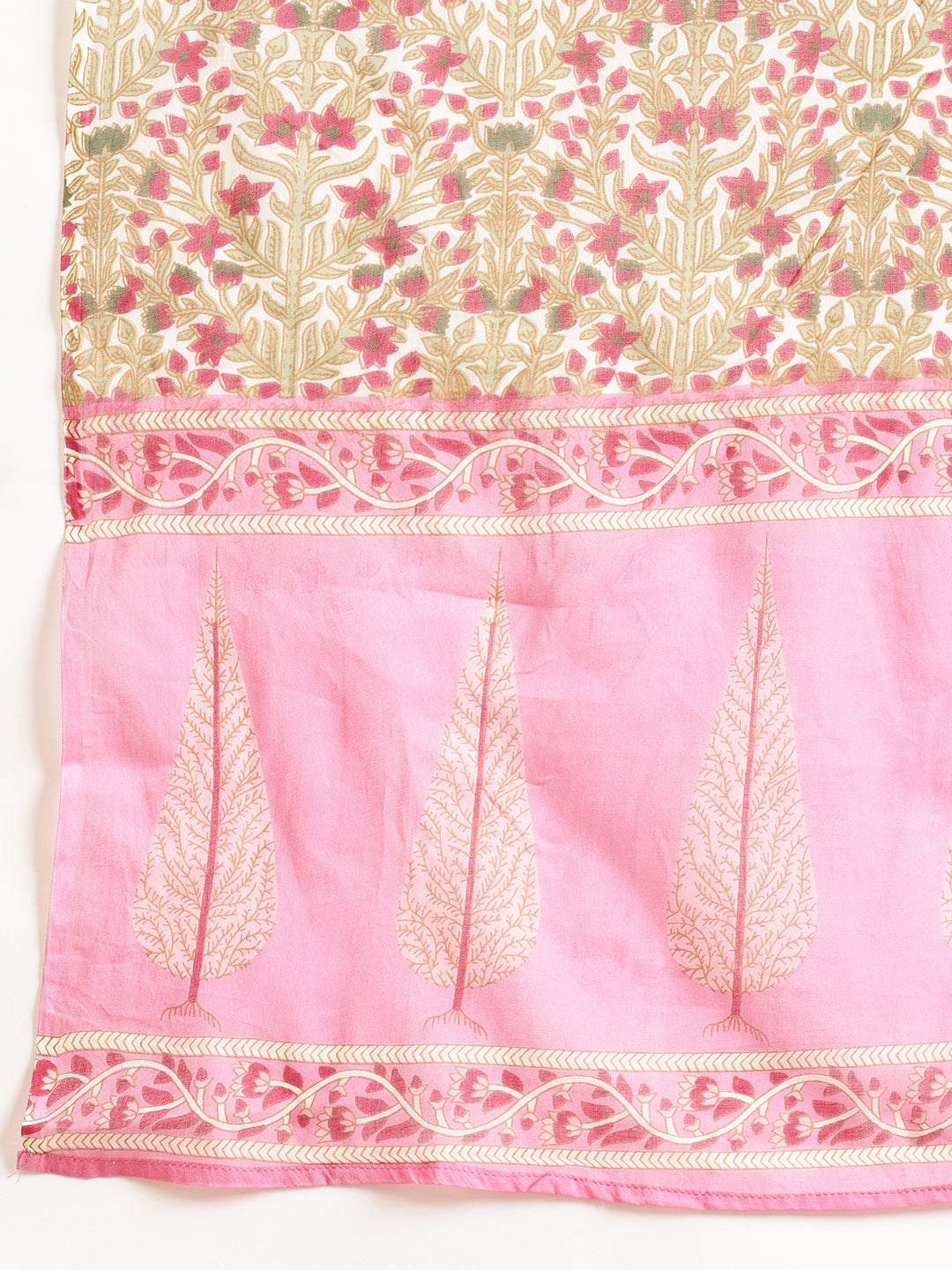 Ethnic Motifs Printed Kurta with Pant & Printed Dupatta