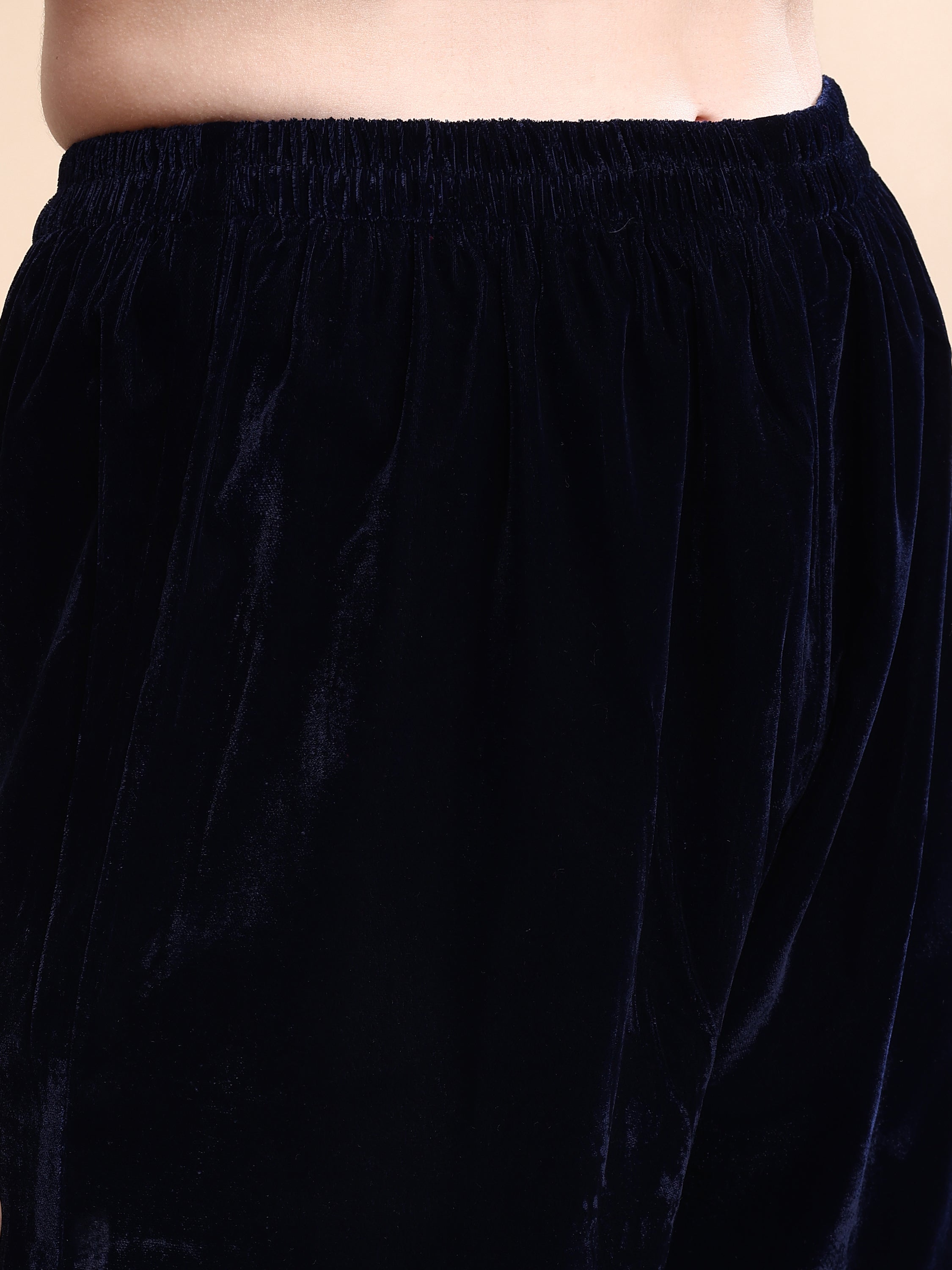 Embroidered Velvet Co-ords