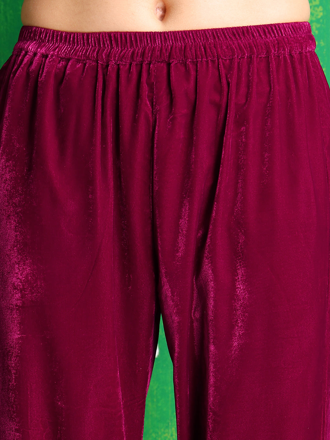 Embroidered Velvet Co-ords