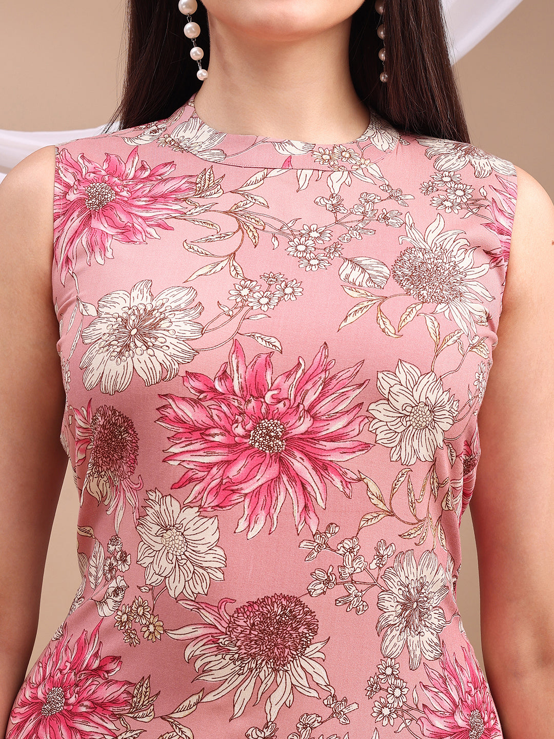 Floral printed Kurta with Palazzo Pant
