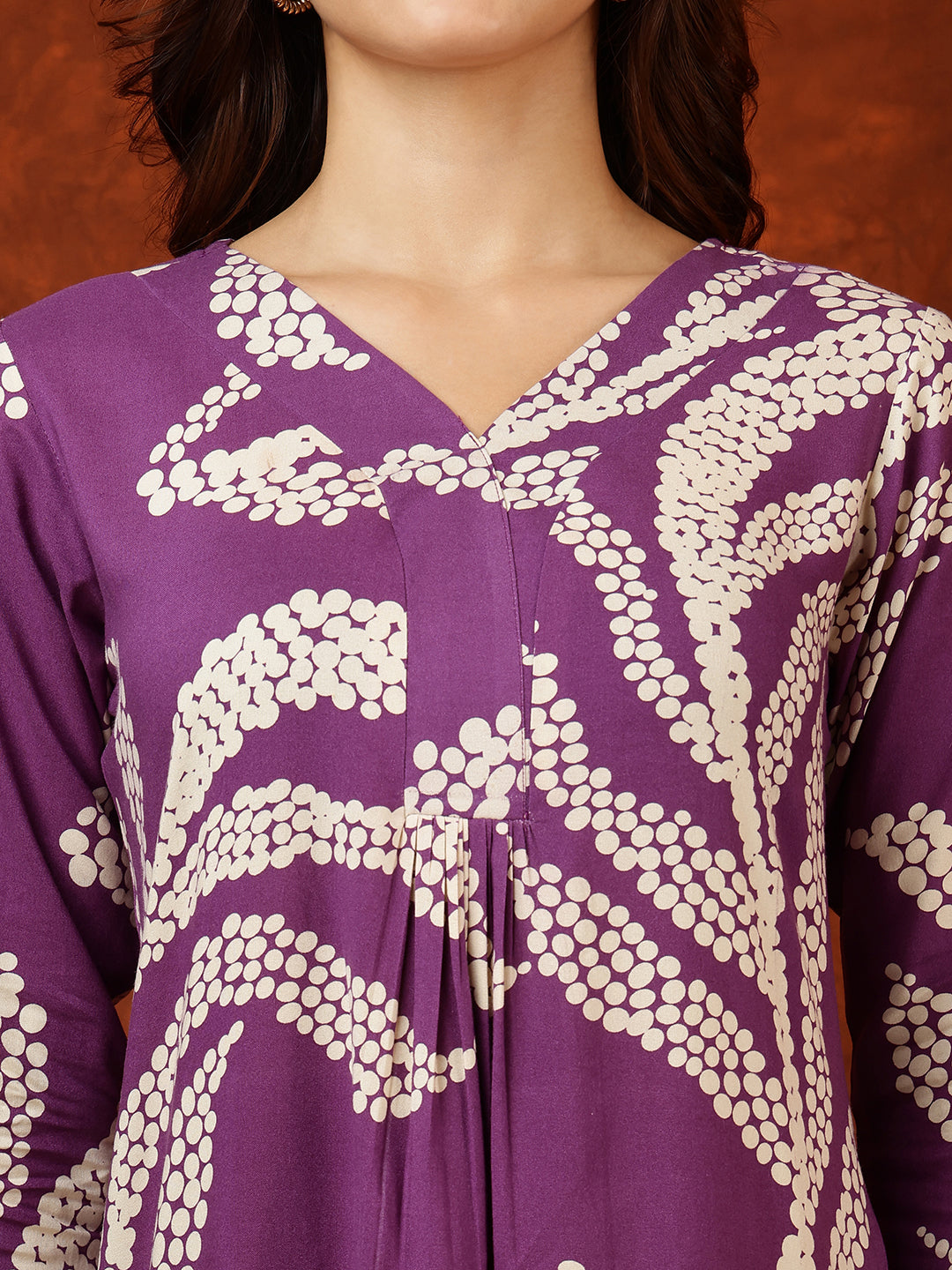 Botanical printed Kurta with Palazzo Pant