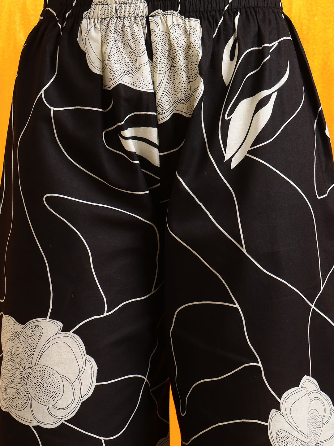 Printed Kurta with Palazzo Pants